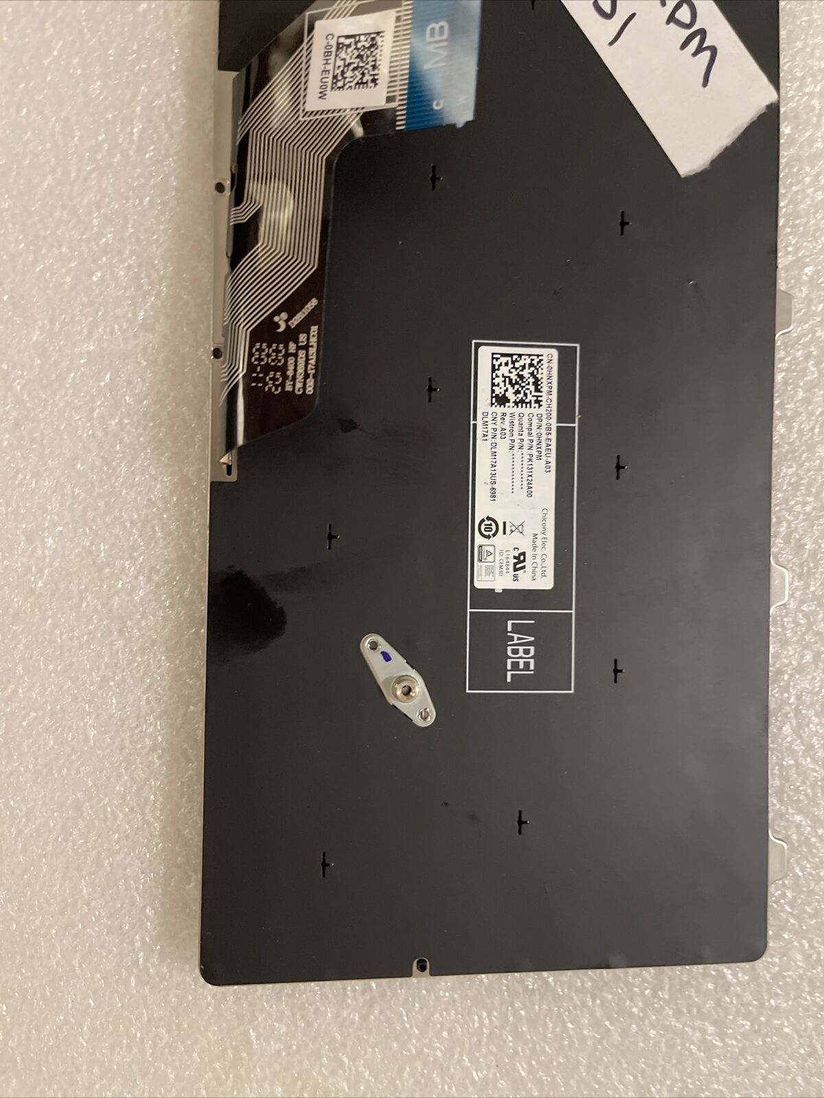 New  Dell Chromebook 11 3180 3189 3380 US Black Keyboard  HNXPM 05XVF4 5XVF4 D1