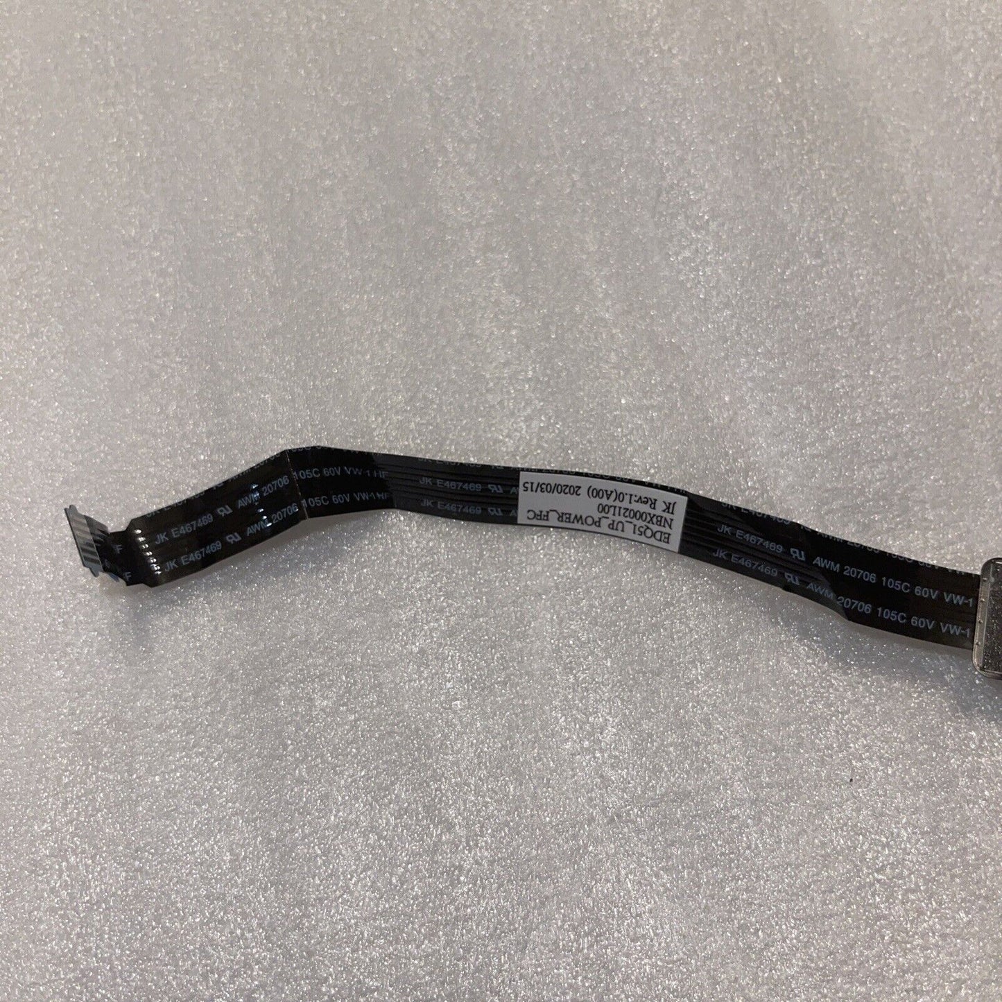 GENUINE Dell Alienware M15 R2 Power Button Board Cable TC3R9 0TC3R9