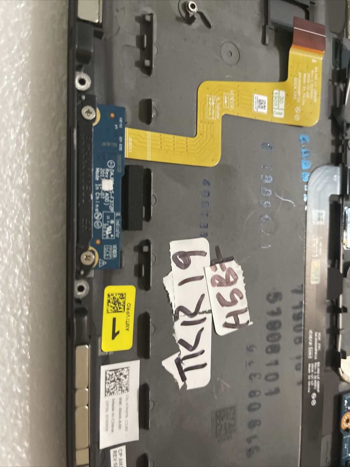 GENUINE DELL  LATITUDE 12 5290 LCd Top Back Cover Extras Black T17G TKR19 H5 B7