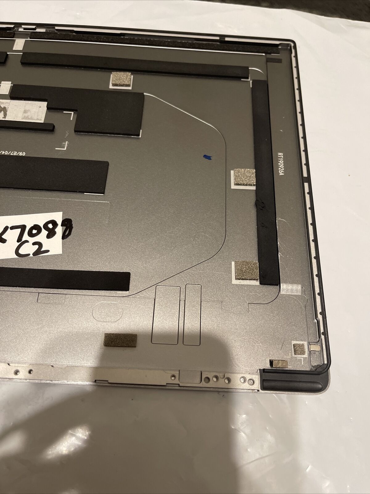 Genuine Dell XPS 15 7590 top lid lcd upper cover 0K7088 K7088 C2