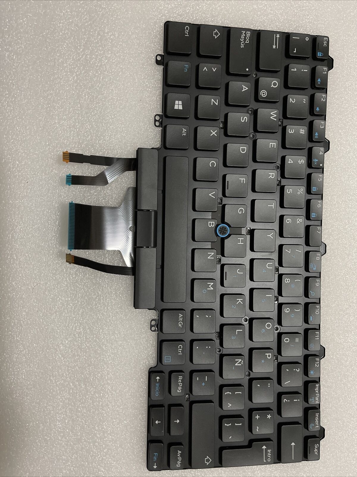 Spanish Dell Latitude 5490 7490  5495 Laptop Backlit Keyboard G30V9 0G30V9 H1