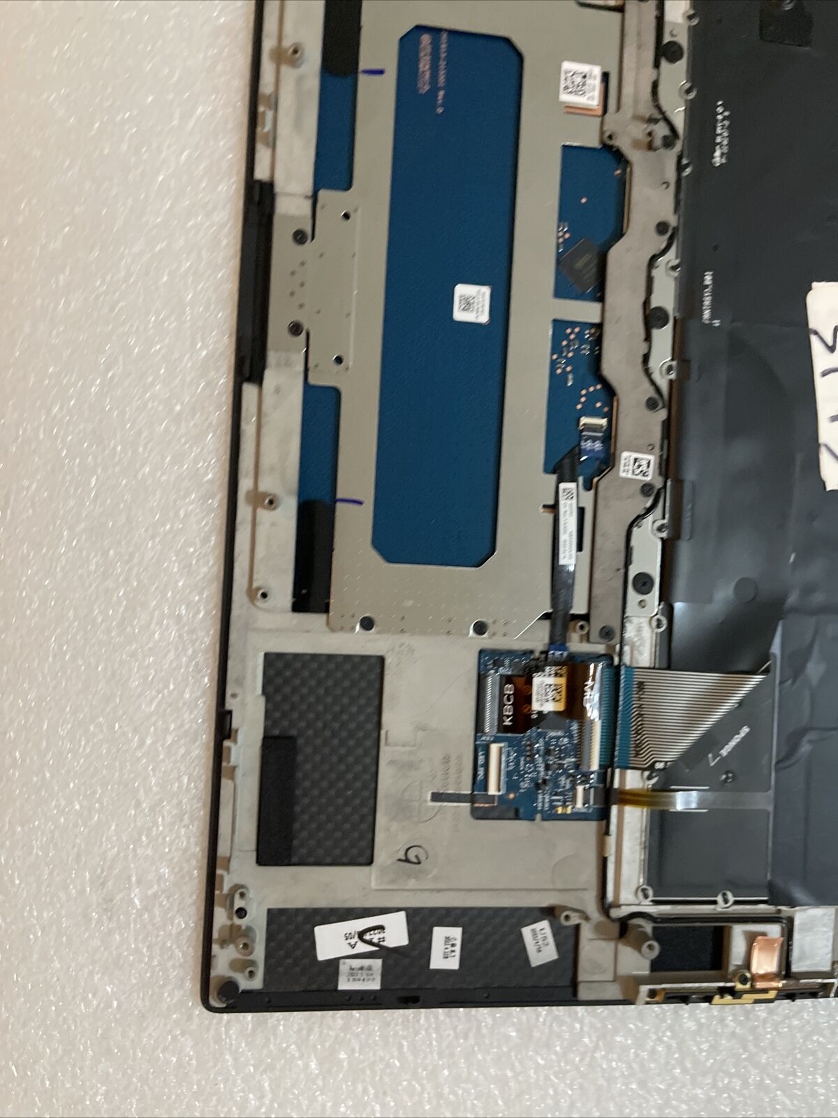 Genuin Dell XPS 15 9510 Palmrest US English Keyboard Touchpad 1TD6J 01TD6J S1 P5