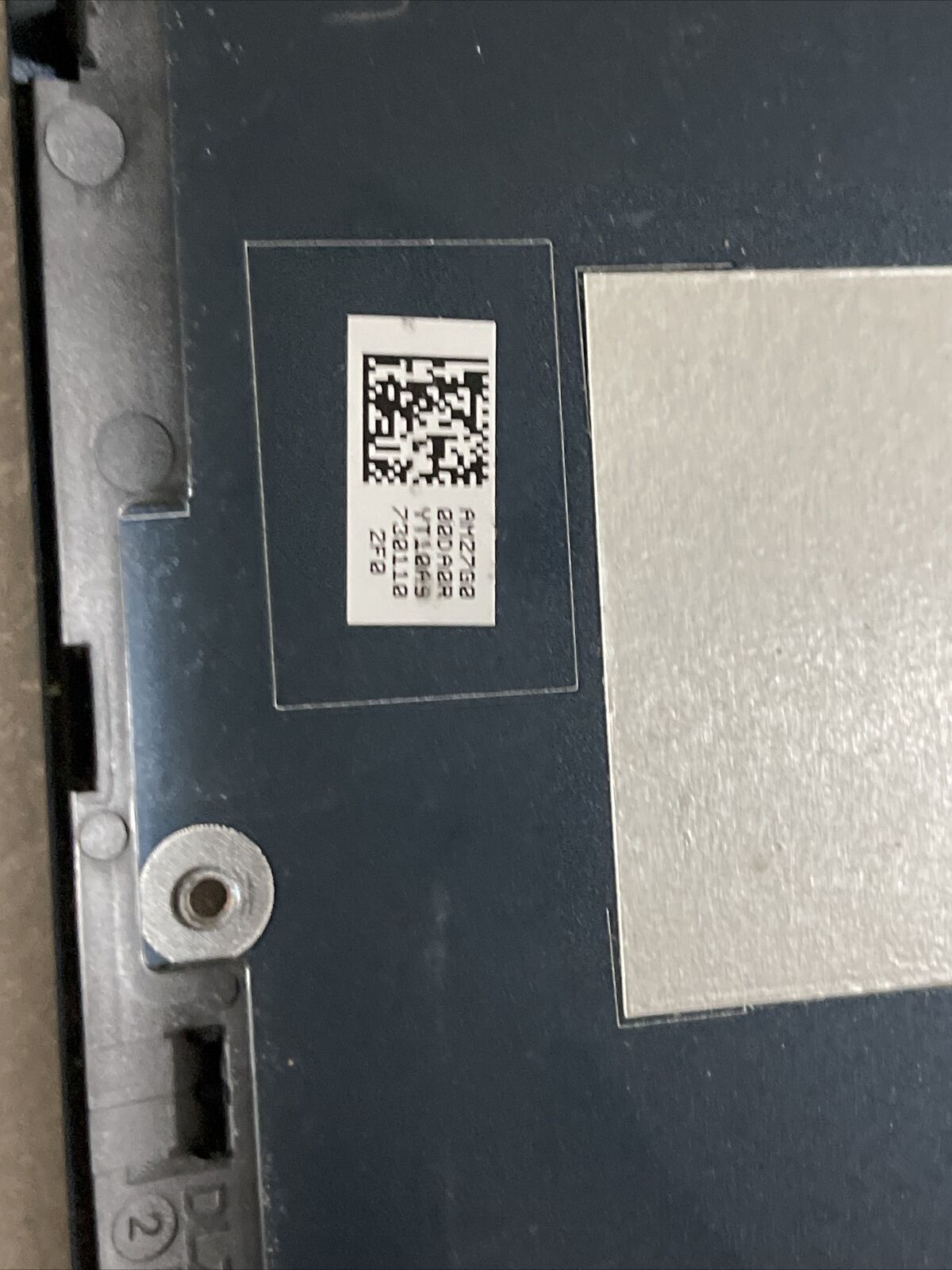 Oem Lenovo Yoga 730-15IWL 81JS Bottom Base Cover Blue AM27G000DA0R 5CB0U65239 N1
