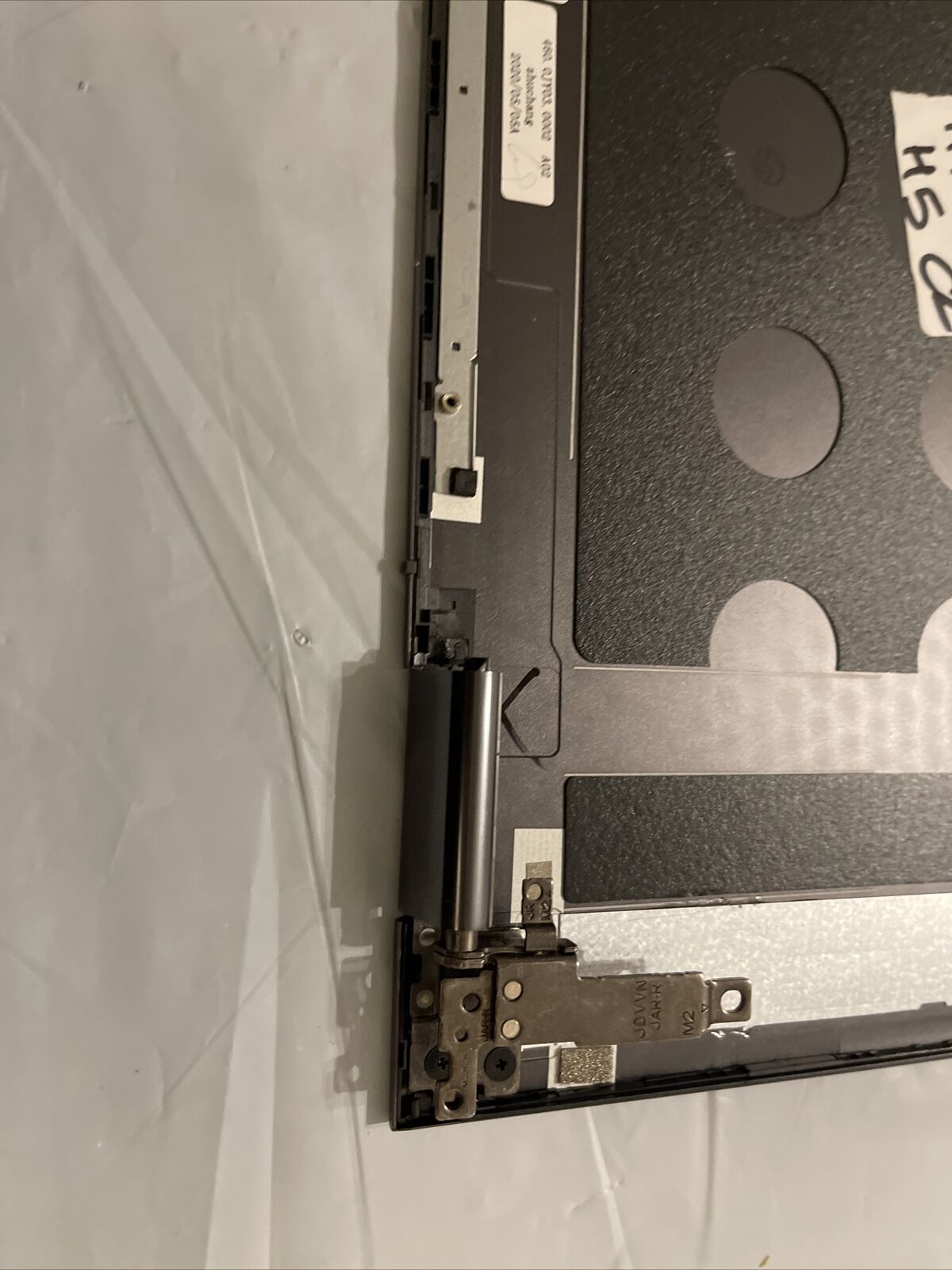 Dell Inspiron 7500 2-in-1 15.6" LCD Back Cover Lid Hinges  HH35K H5 C2 Grade B