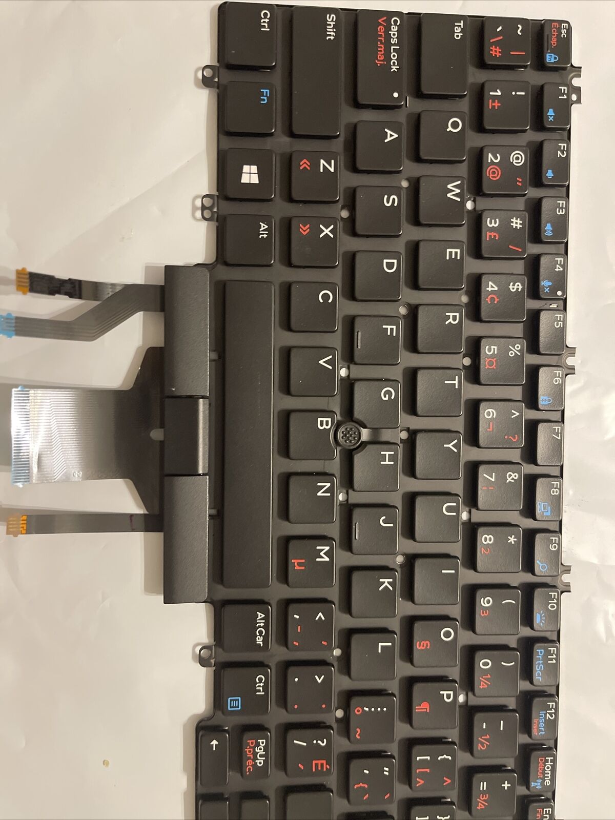 NEW OEM Dell Precision 7530 ENGLISH-CANADIAN FRENCH Laptop Keyboard 0FJ6WR K5