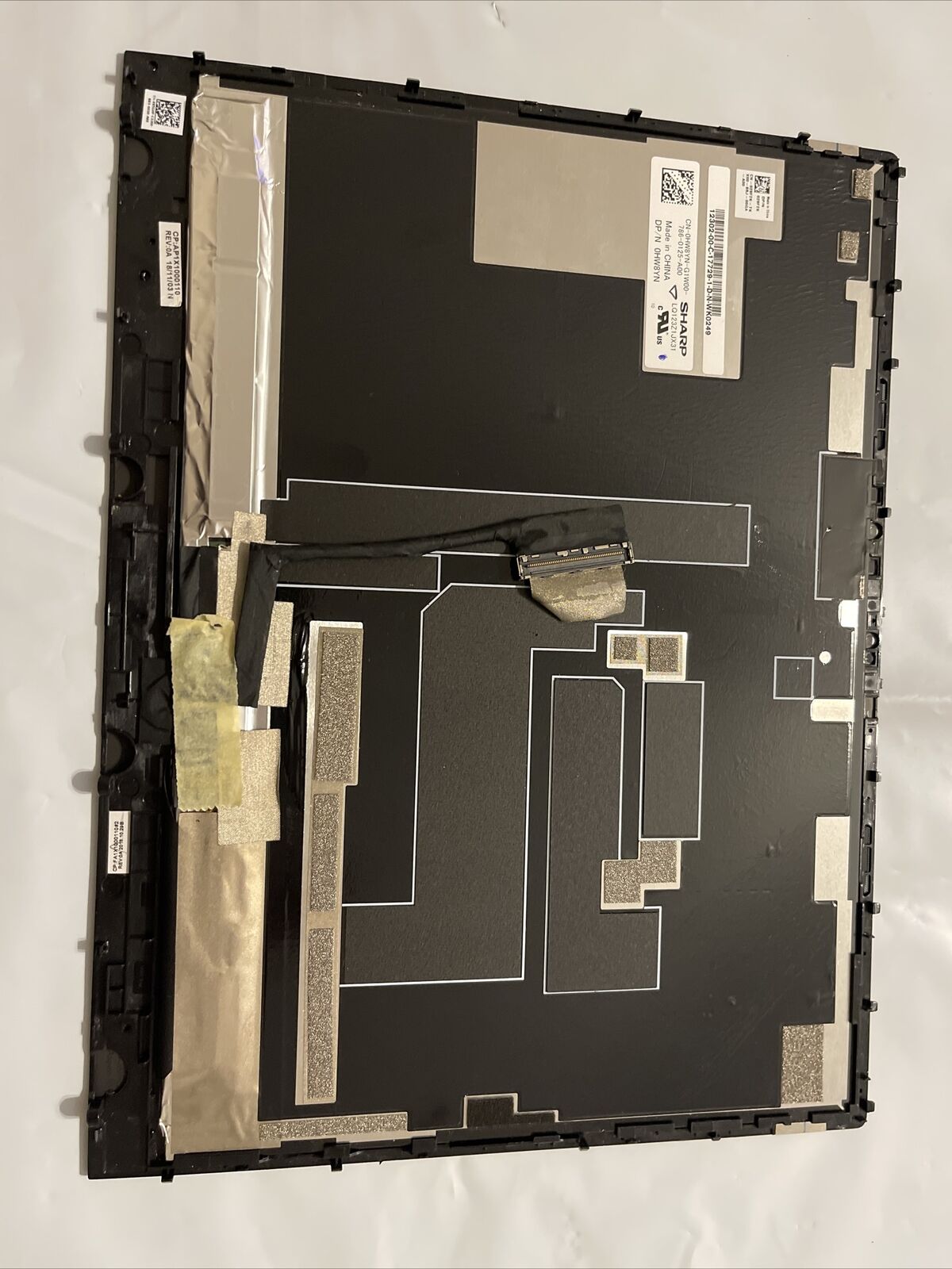 Dell Latitude 7285 2-in-1 12.3" LED Full LCD Assembly TOUCHSCREEN  29F2K 0HW8YN