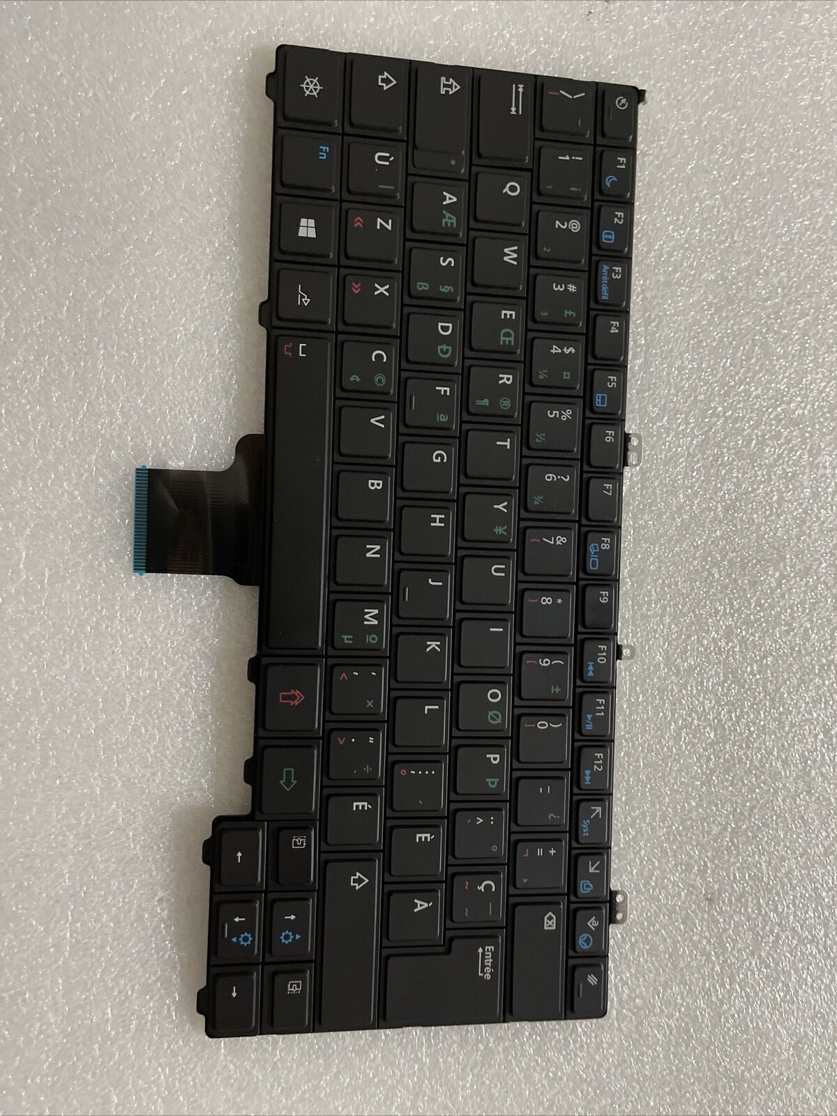 Dell Latitude E7240 E7440 NSK-LDAUC Black French Candian Keyboard HK6YH N2N10 N1