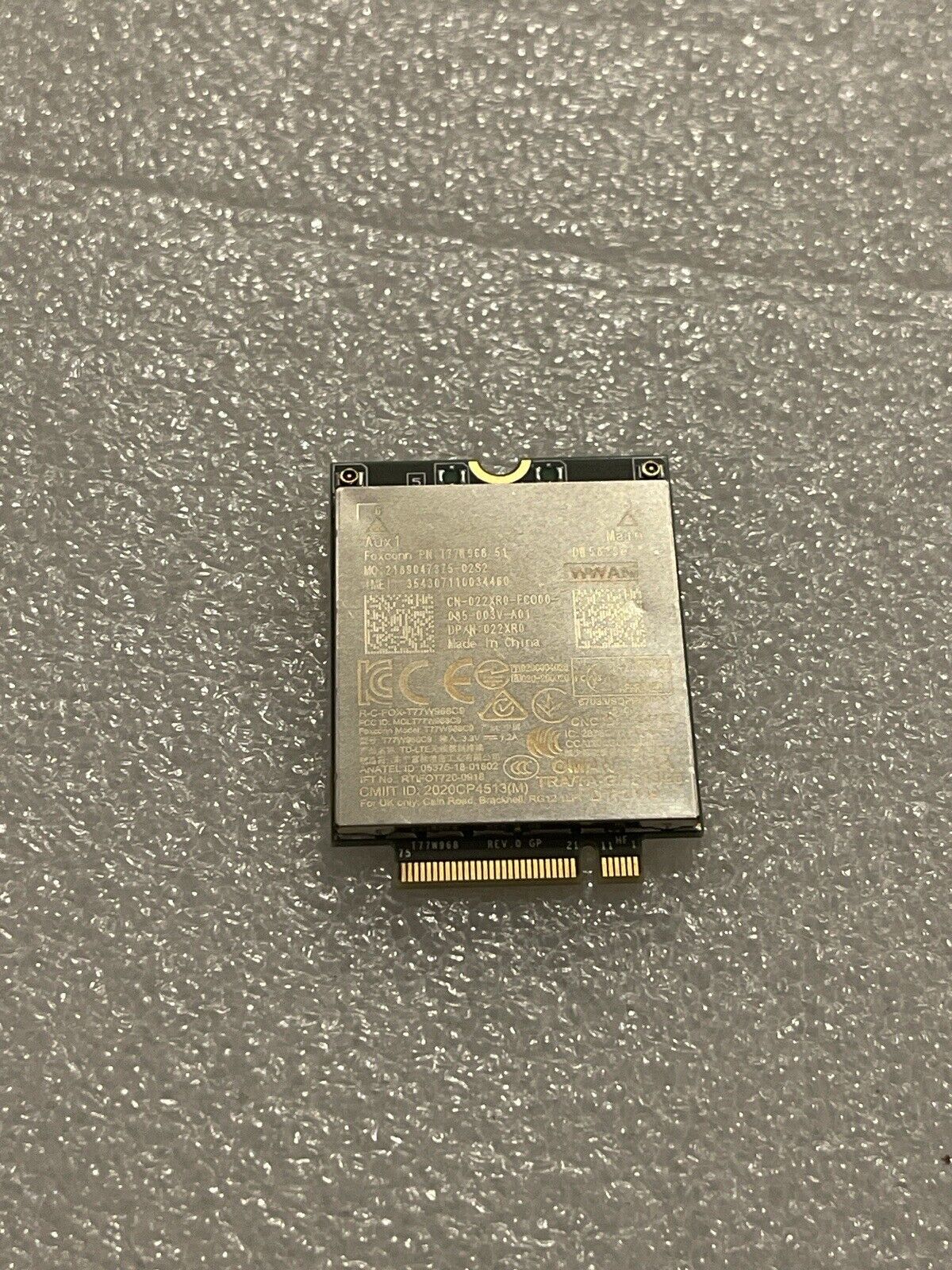 Dell Latitude 5420 5424 7424 DW5829e Snapdragon X20 LTE 4G Card D172249 22XR0 W2