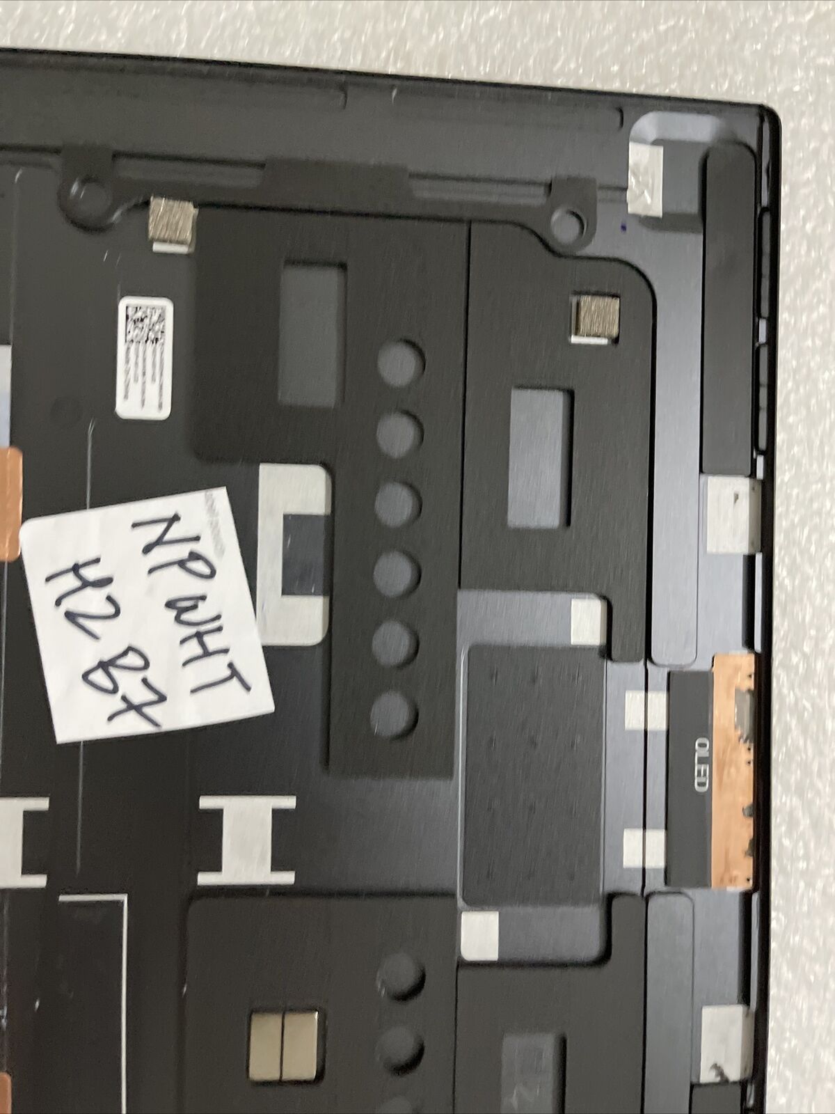 DELL XPS 13 PLUS 9320 LAPTOP 13.4" LCD SCREEN REAR BACK COVER  GRAY NPWHT H2 B7