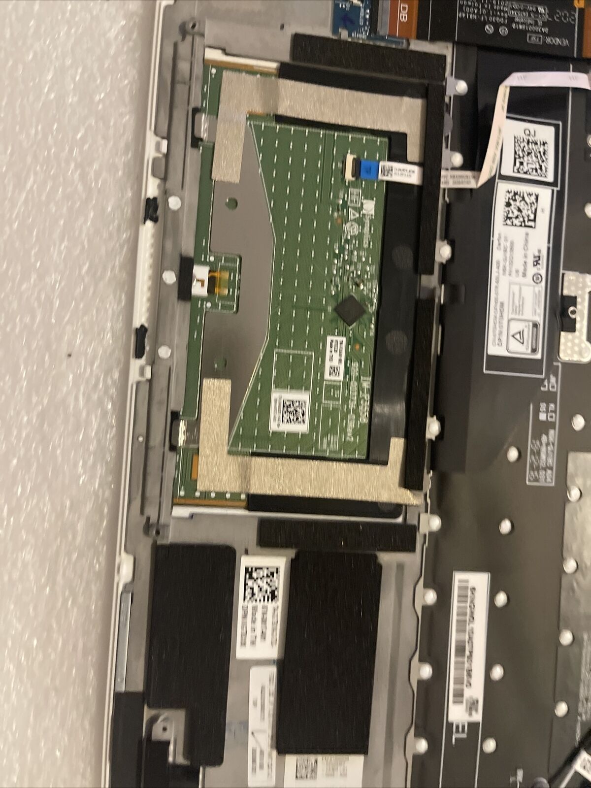 New Oem Dell XPS 9300 Palmrest US Keyboard Touchpad Speakers Extras GT8XM H1 B2