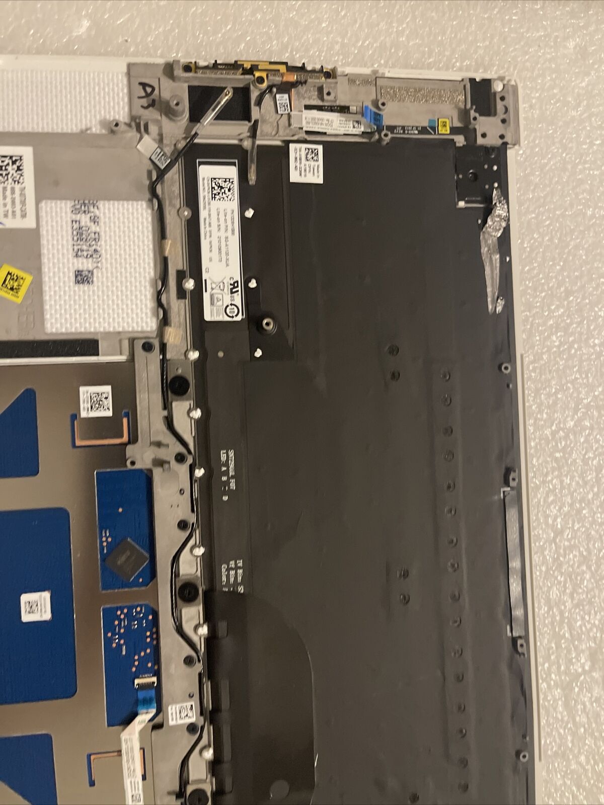 New Dell XPS 9500 9510 Palmrest Touchpad US English Backlit Keyboard DTXVP S1 H2