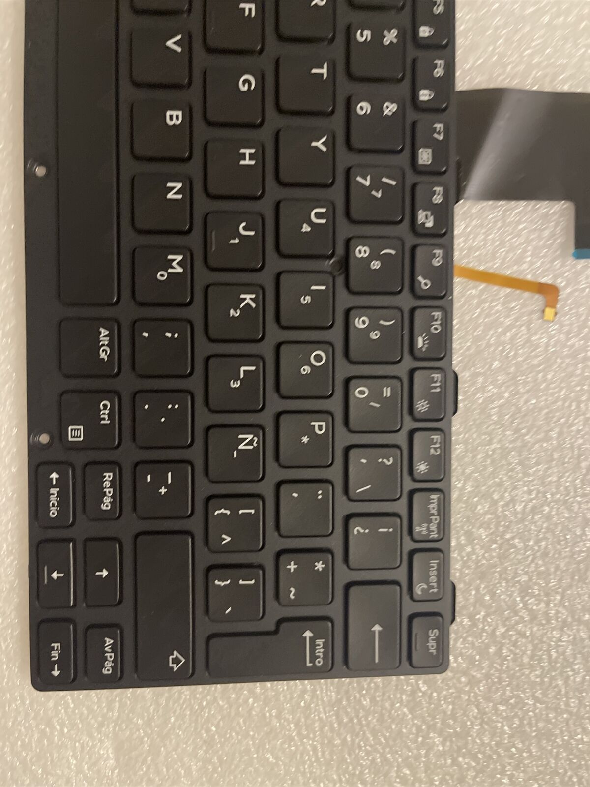 OEM Dell Latitude Rugged 5404 7404 7204 7214 SPANISH BACKLIT KEYBOARD 92HF3