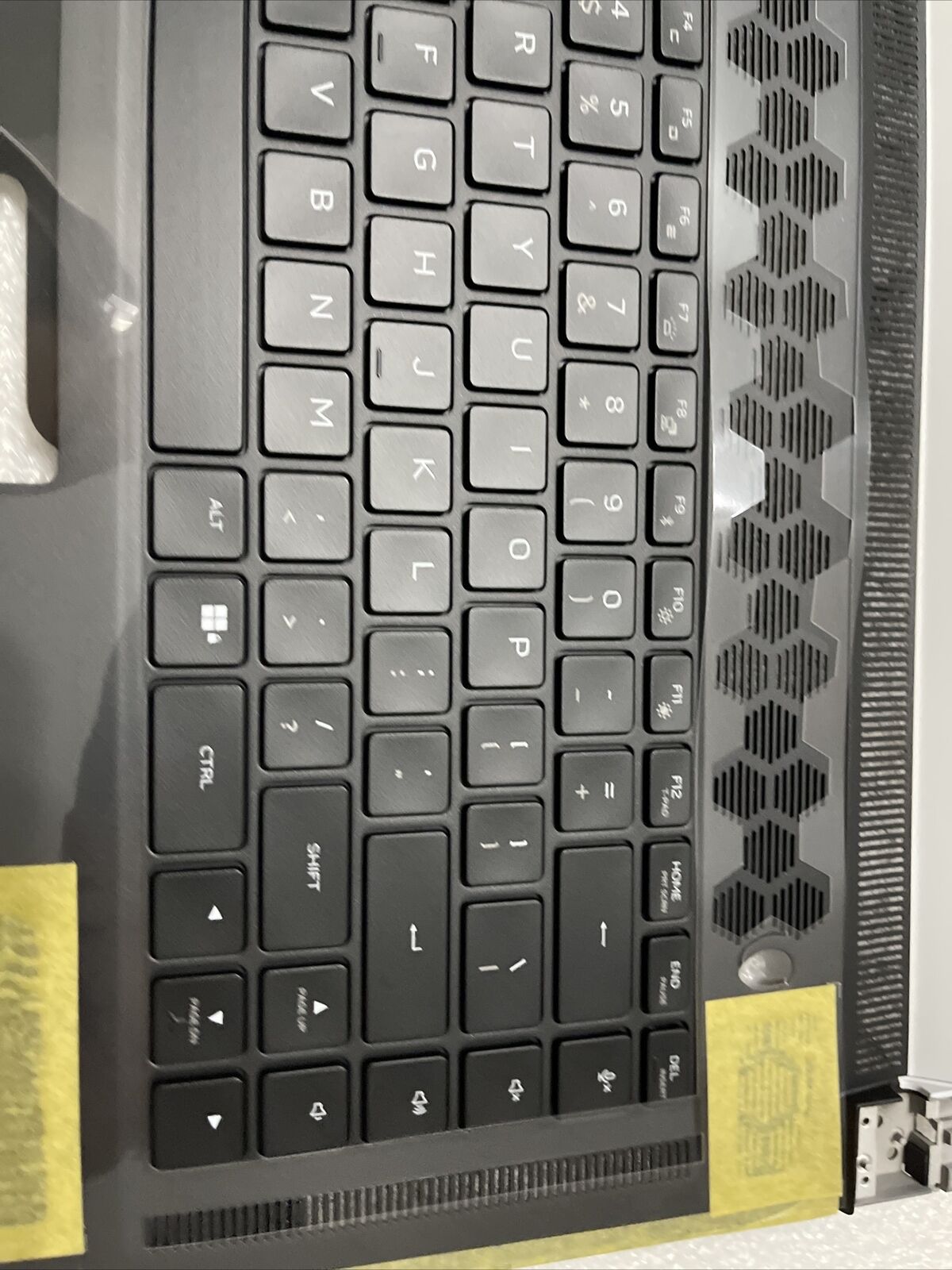New Oem Dell Alienware X15 R1 R2 Palmrest US English Keyboard  386PV 5VHRX K1 H2