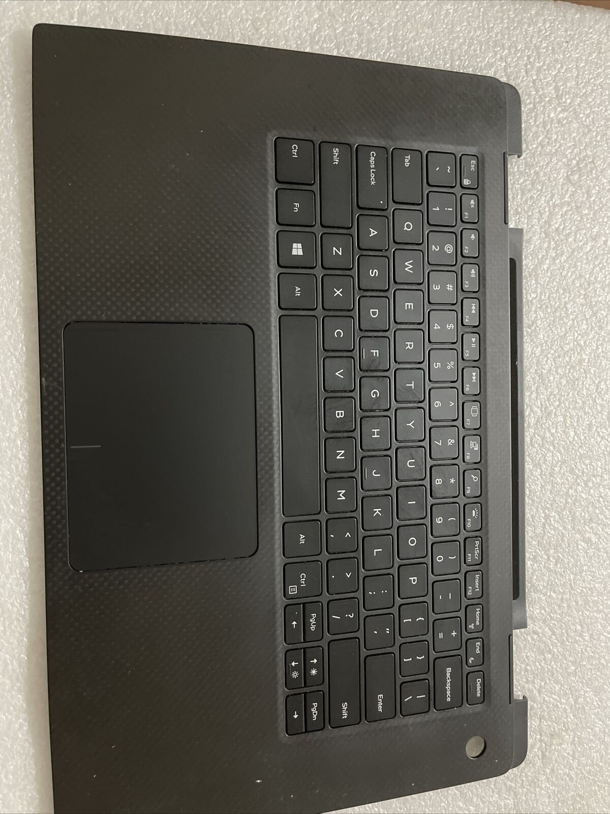 Genuine Dell XPS 9575 Palmrest Touchpad US Backlit Keyboard  M9W9K H2 T1
