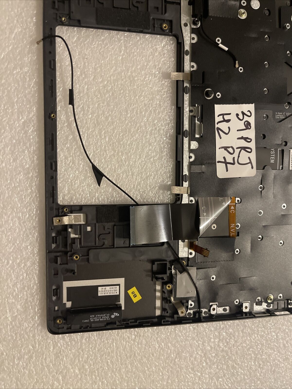 Oem Dell Inspiron 15 Pro 5510 5515 Palmrest Spanish Backlit Keyboard 39PRJ H2 P7