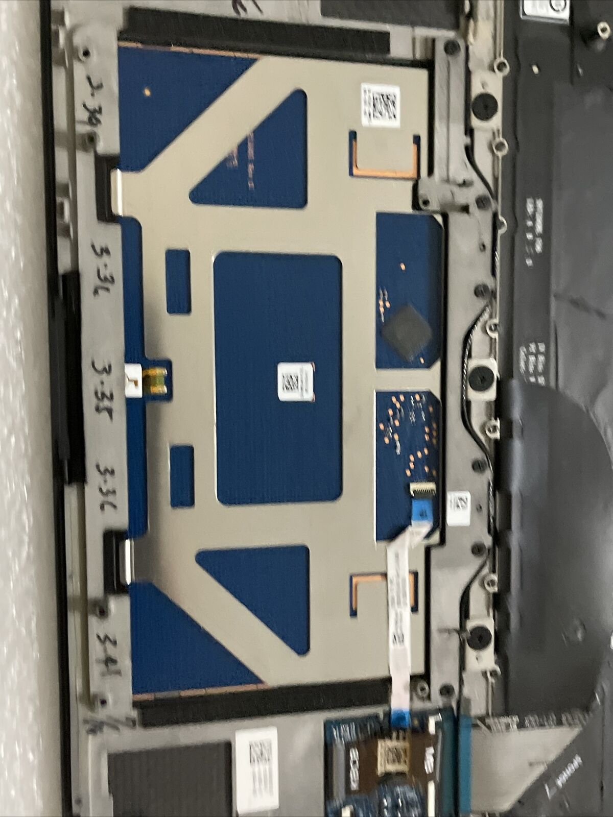OEM DELL XPS 9500 Palmrest Touchpad FPR US Backlit Keyboard DKFWH 0DKFWH H3 D5