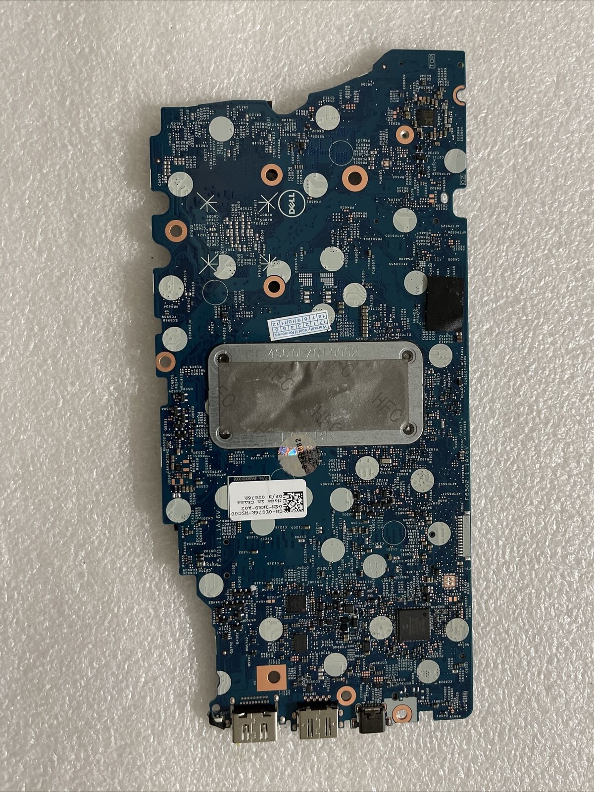 Dell TG76R Inspiron 5501 Motherboard Core i5-1035G1 1.0GHz 8GB 0HD TG76R B6