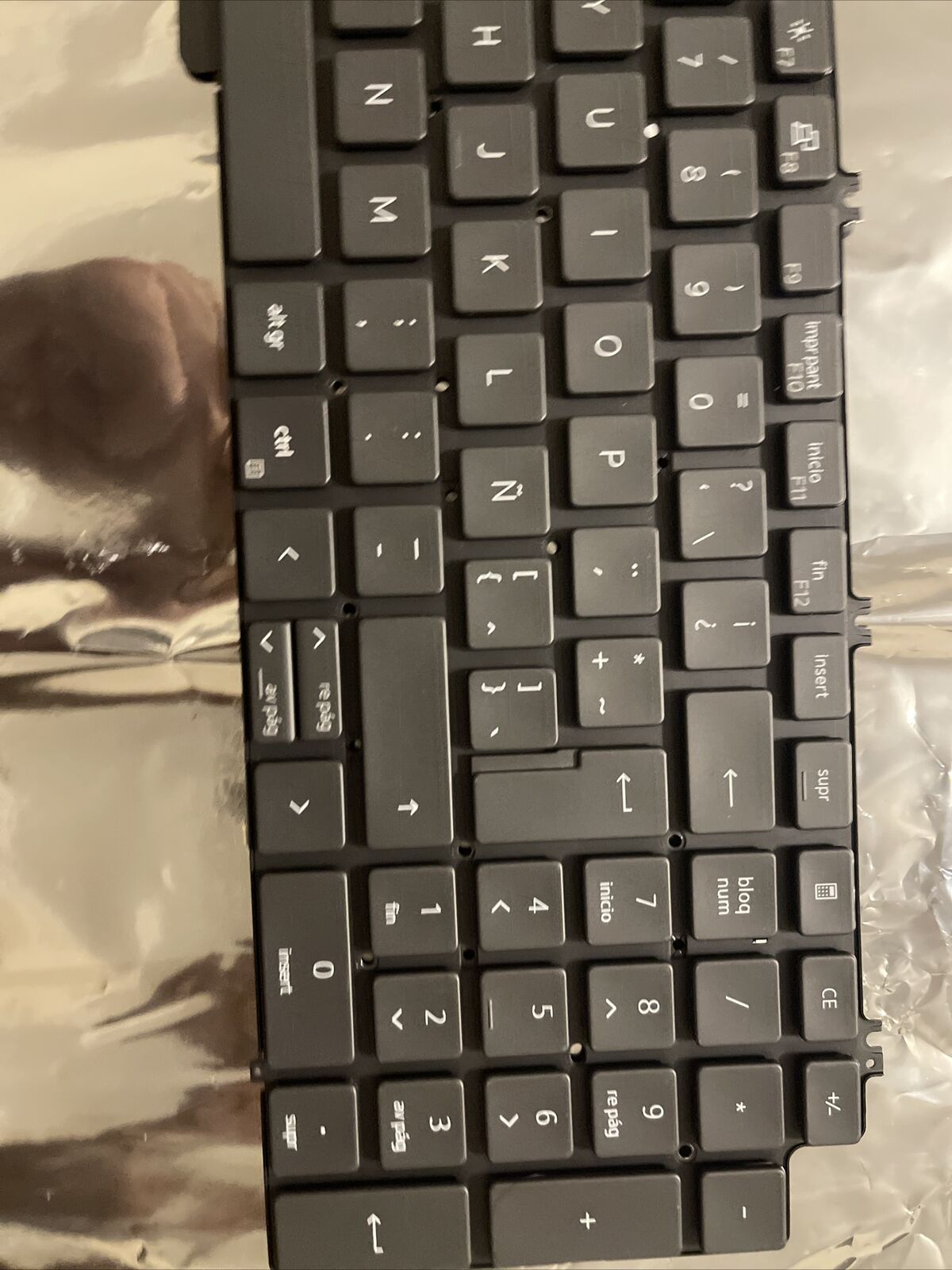 New Genuine Dell Precision 7550 7750 Laptop Spanish No Backlit Keyboard 6H2H7 B5