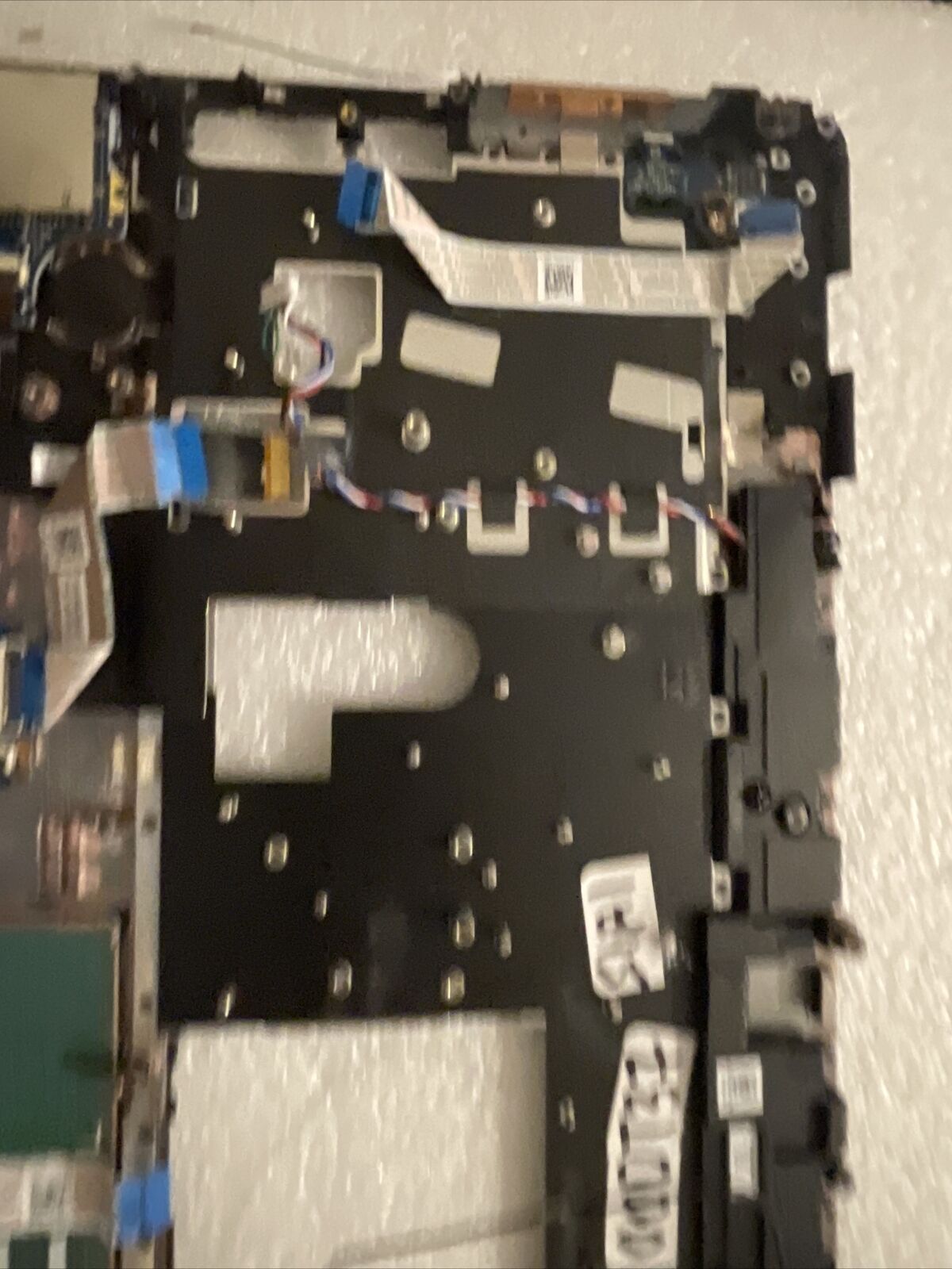 OEM Dell Precision 7550 Laptop Palmrest Touchpad FPR w/SC Reader 0DT37 S1A1 Read