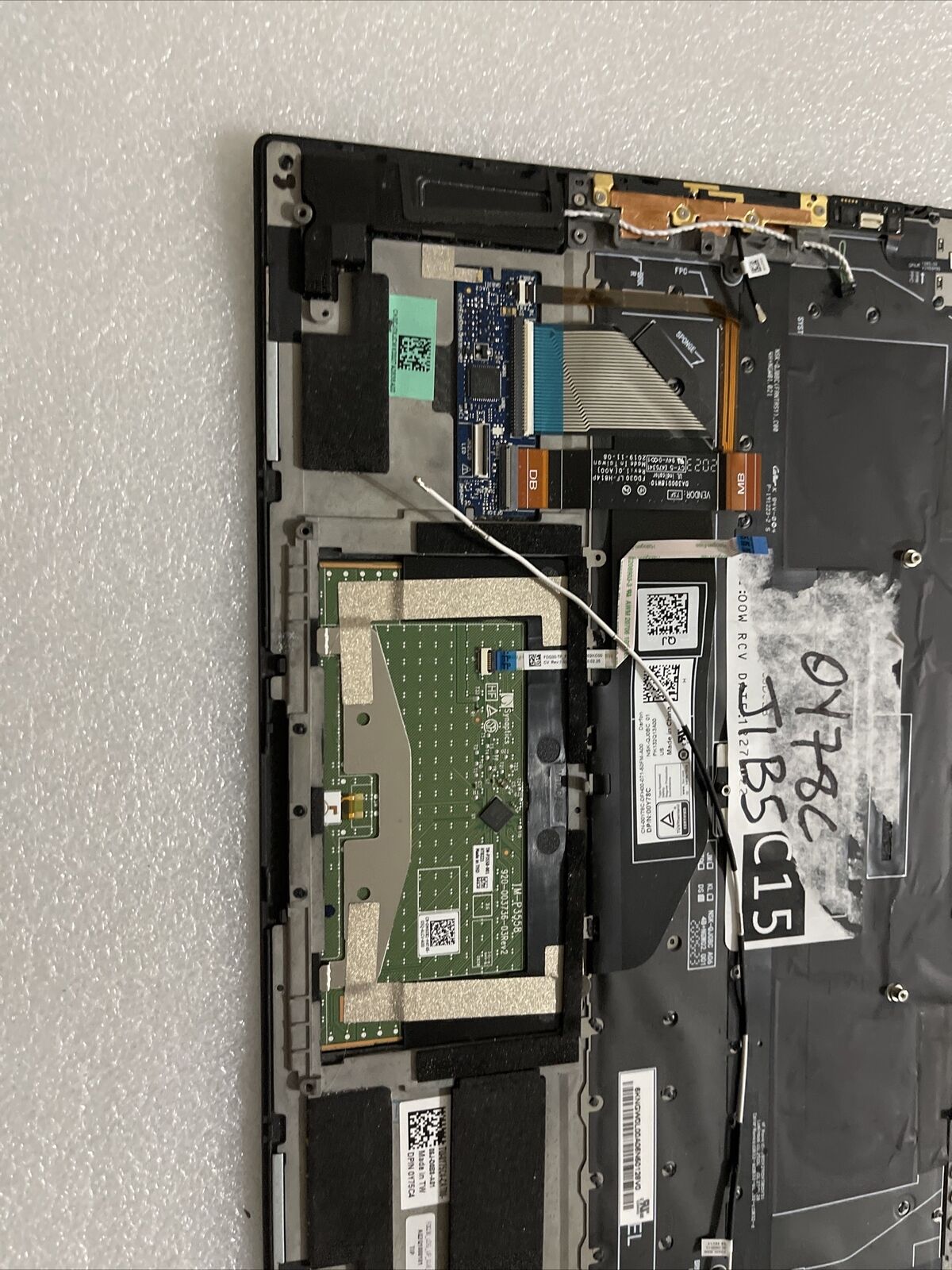 Genuin Dell XPS 9300 LCD Palmrest Touchpad US/EN BCL Keyboard Y75C4 0Y78C J1B5