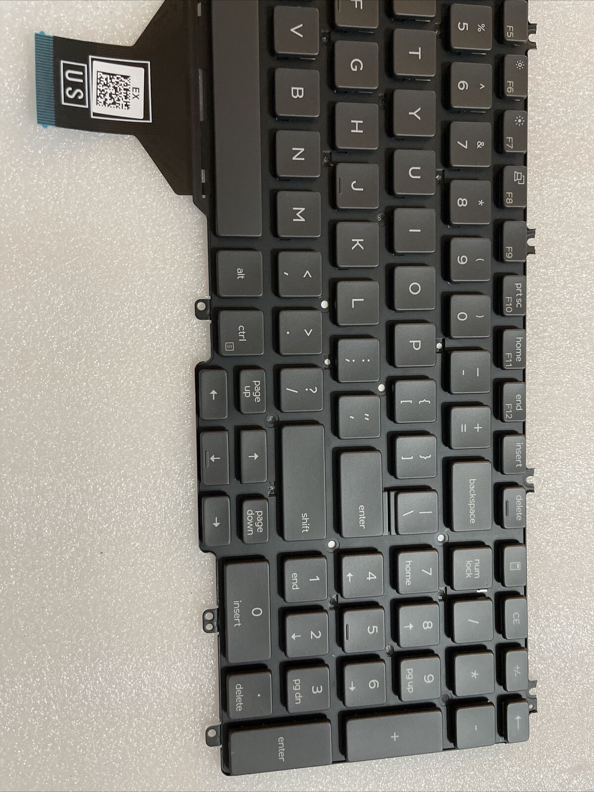 Dell Latitude 5510 5511 / Precision 3550 3551 No Backlit US Keyboard RG3RK B2