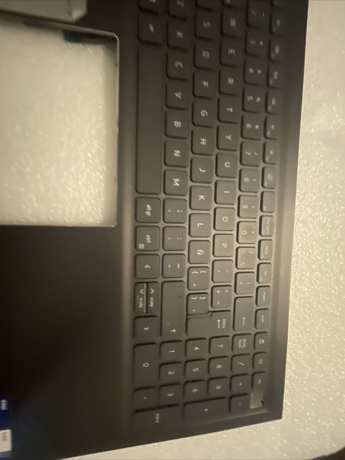 Dell Inspiron 15Pro 5510 5515 Palmrest Backlit Spanish Keyboard 039PRJ H1 D1