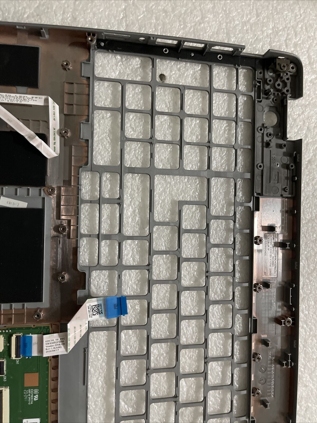 Dell Latitude 5510/Precision 3550 Laptop Palmrest Touchpad  A1999A H4 A1