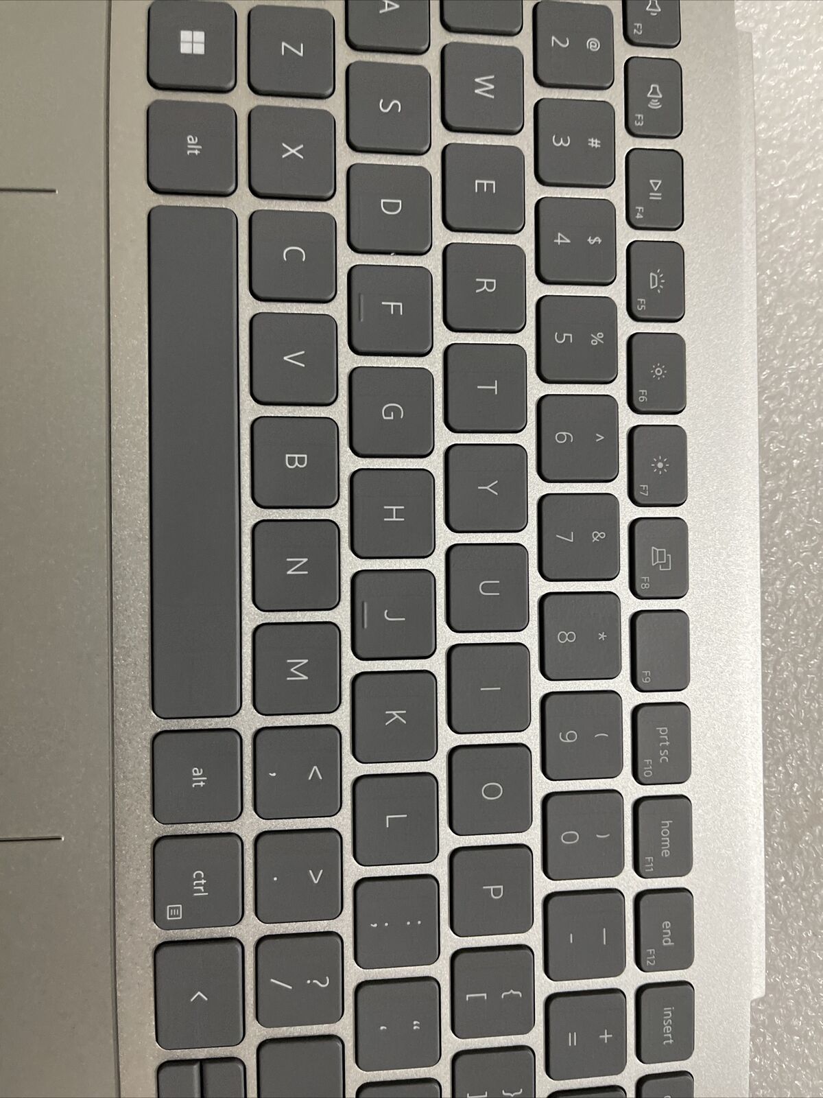 Dell Inspiron 14 Plus 7420 7425 Palmrest Backlit Keyboard NDRPP KSH2 Dented Read