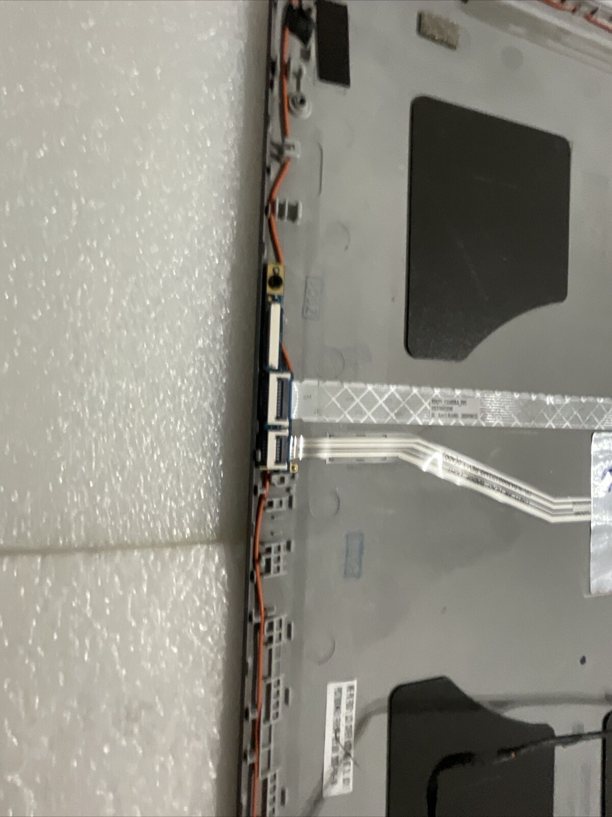 Oem Dell Alienware M17 R3 LCD Back Cover 17.3 White Camera Cables R0CJC H8 Q1