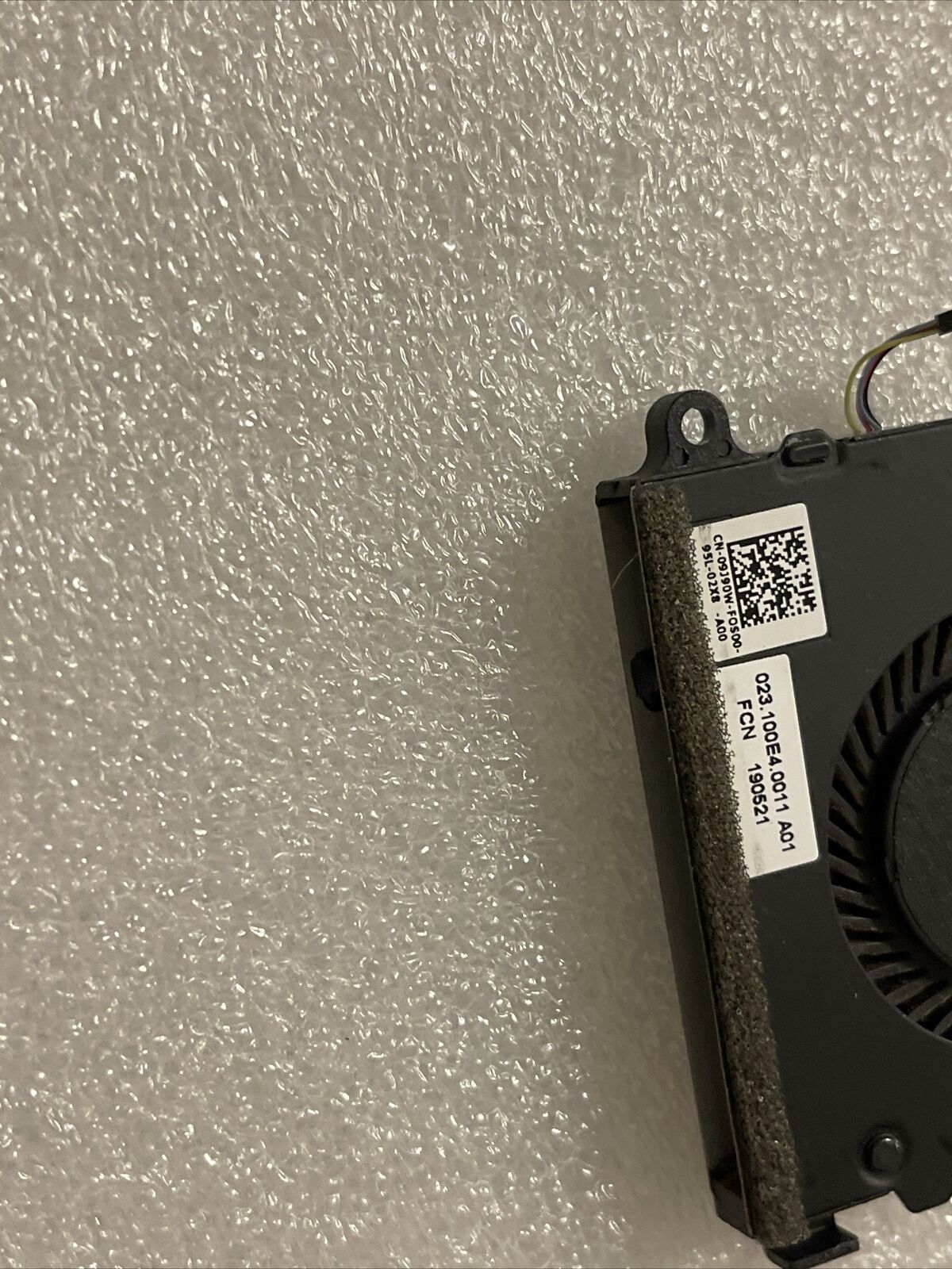 Genuine Dell Latitude 3300 3310 Cpu both cooling fans 09J90W 0WH7XP 9j90w wh7xp