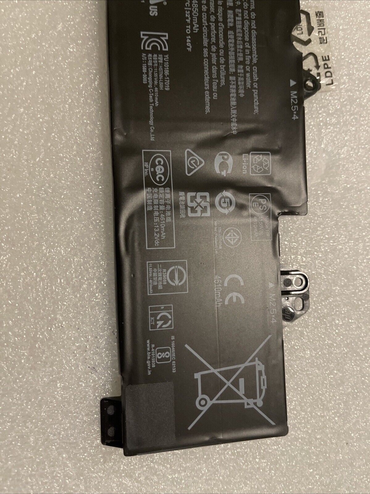 HP EliteBook 850 G5 15.6"  Battery 11.55V 56Wh 4610mAh 933322-855 TT03XL