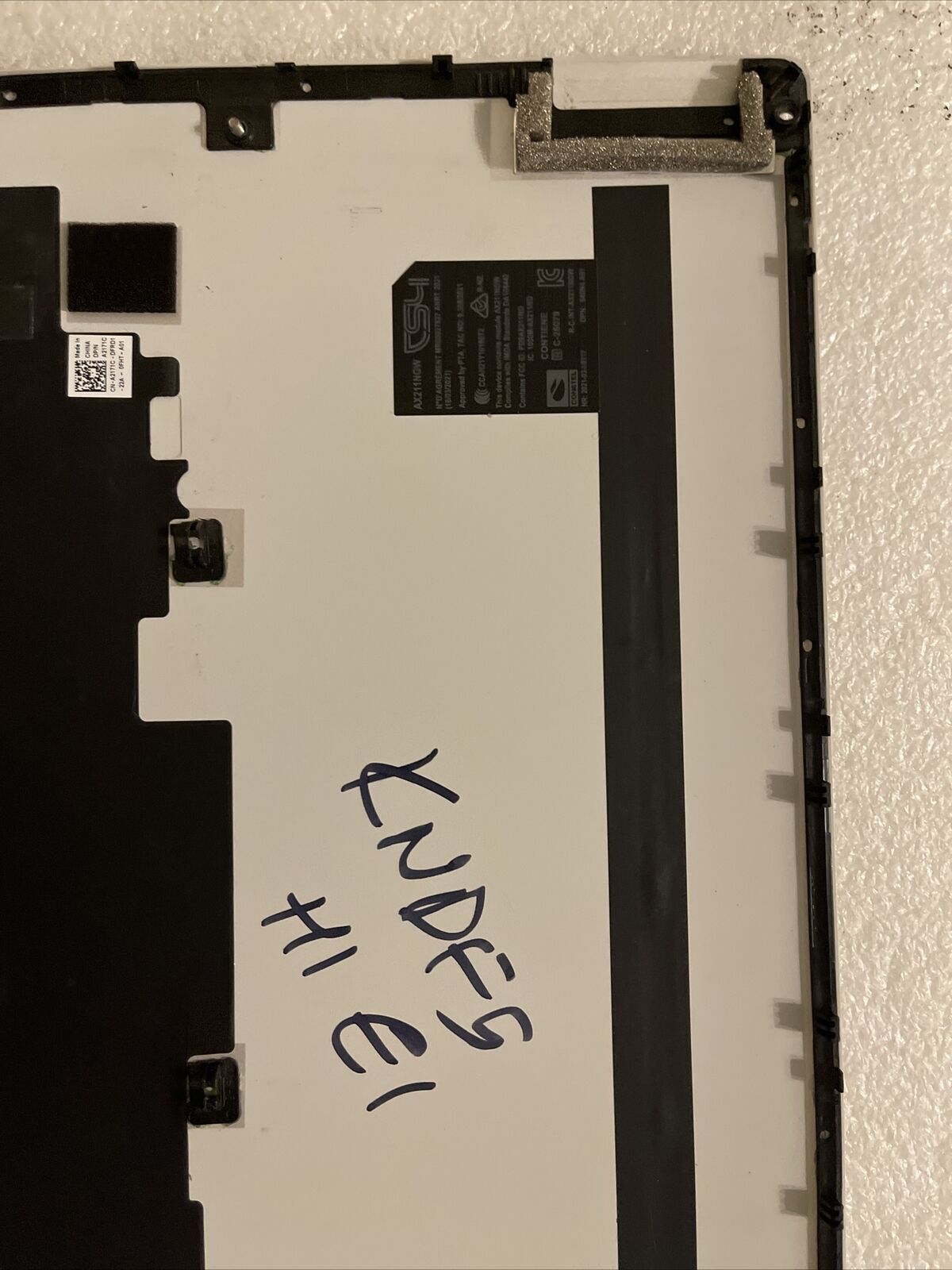 Alienware X14 R1 AWX14R176 Laptop LOWER CASE Bottom base COVER KNDF5 0KNDF5 H1E1