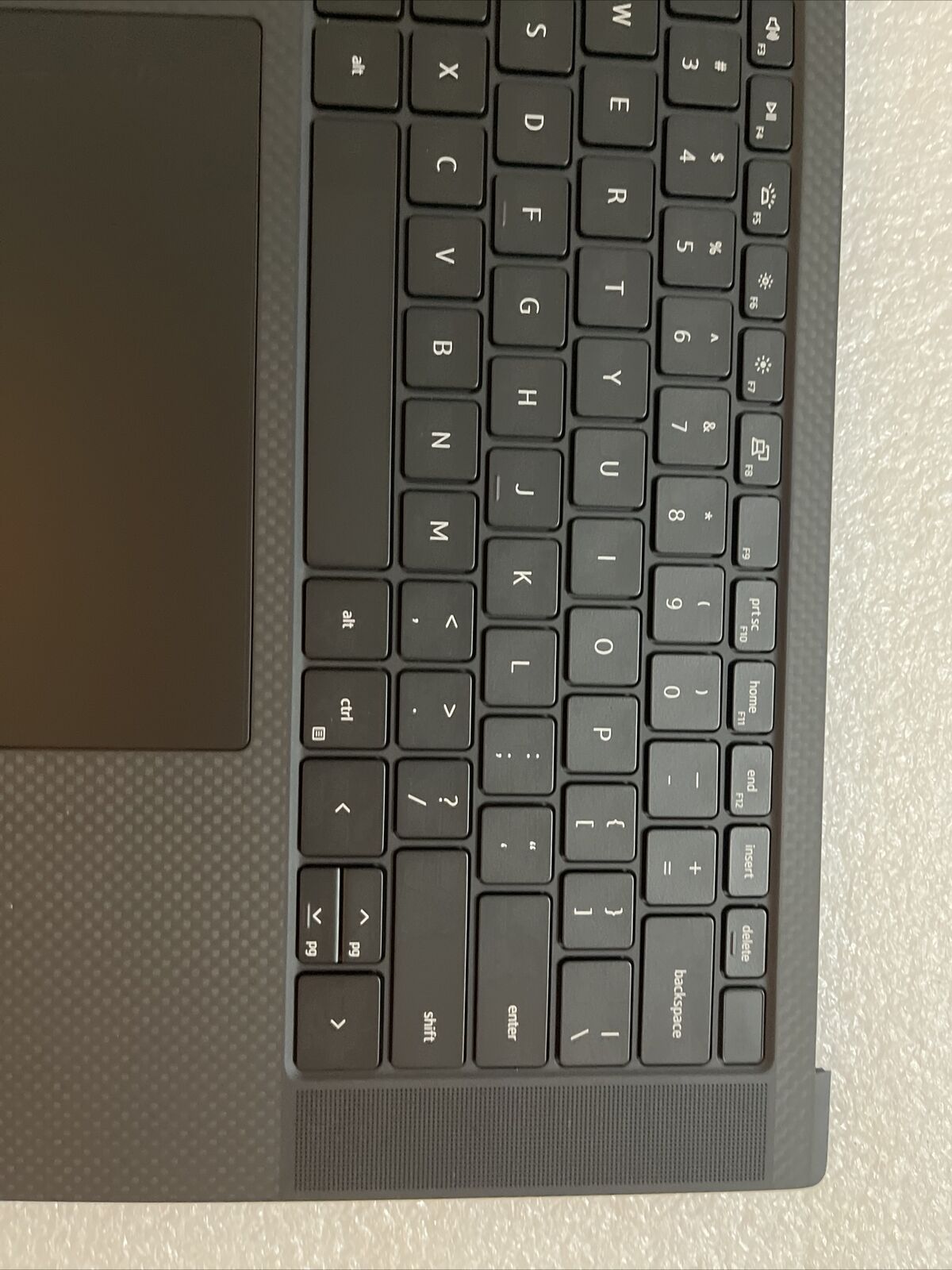 Genuin Dell XPS 15 9510 Palmrest US English Keyboard Touchpad 1TD6J 01TD6J S1 P5