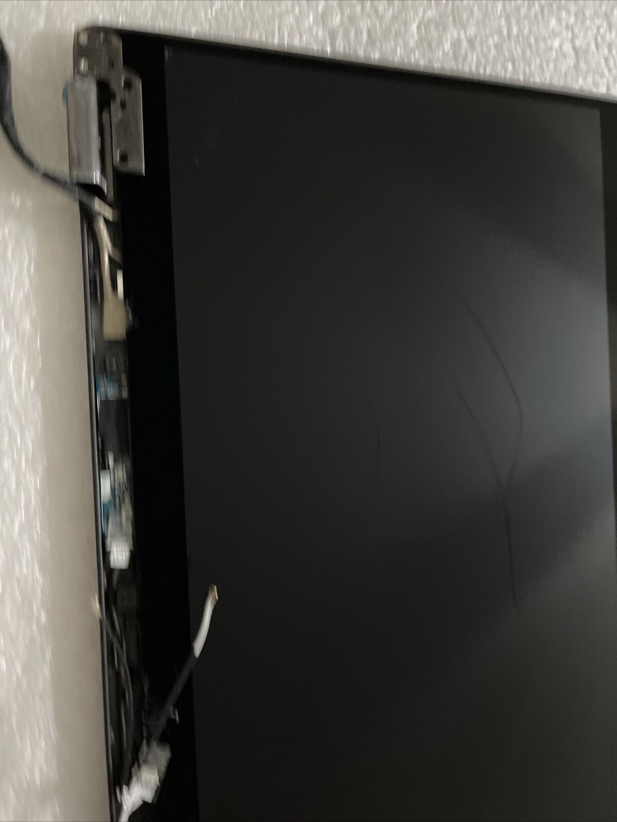 AsIs Dell Latitude 5300 13.3" Matte FHD LCD Touch Screen  HFCCY FFTVD H1S7 Crack