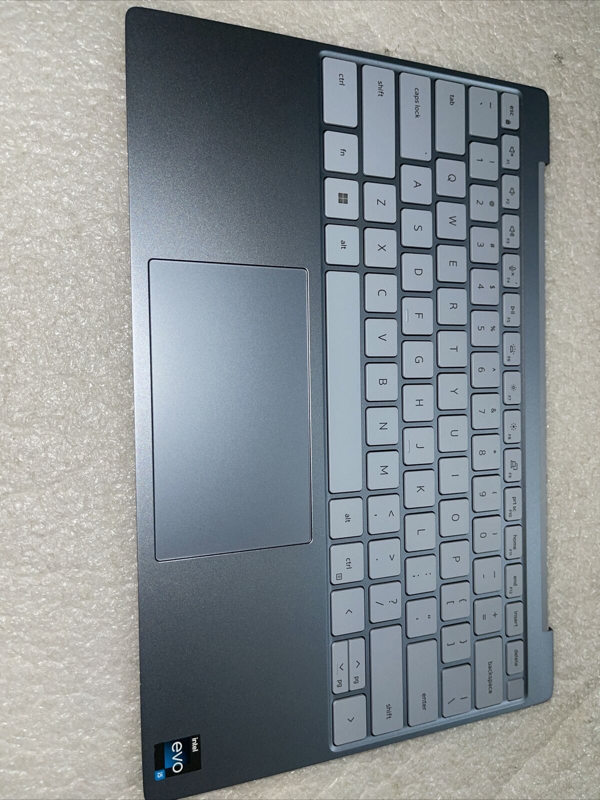 Dell XPS 9315 Laptop Palmrest Touchpad US Keyboard Speakers Sky Blue TKH4F N2P9