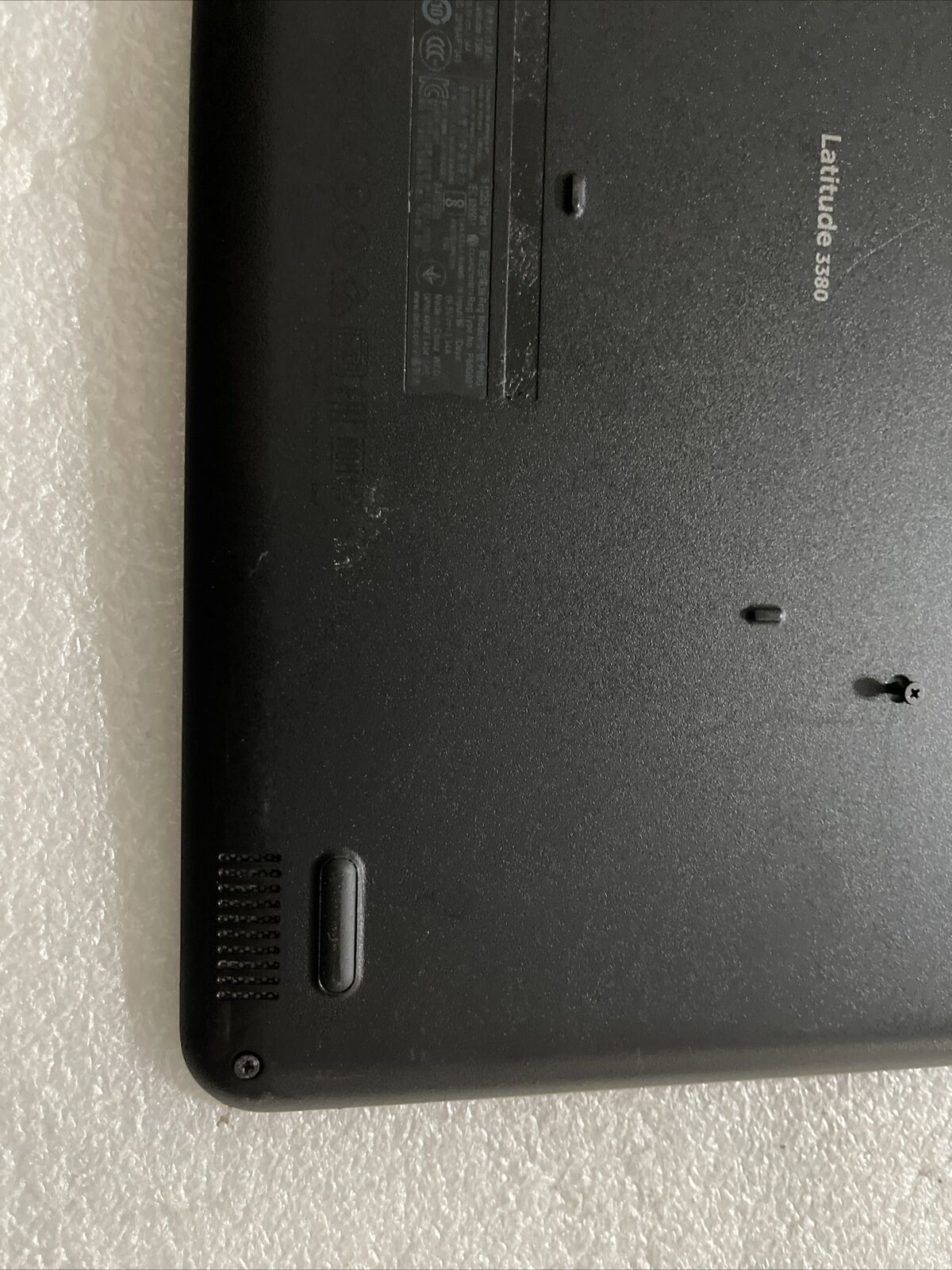 Genuine Dell Latitude 13 3380 Laptop Bottom Base Cover Black XT2KG 0XT2KG H1 B3