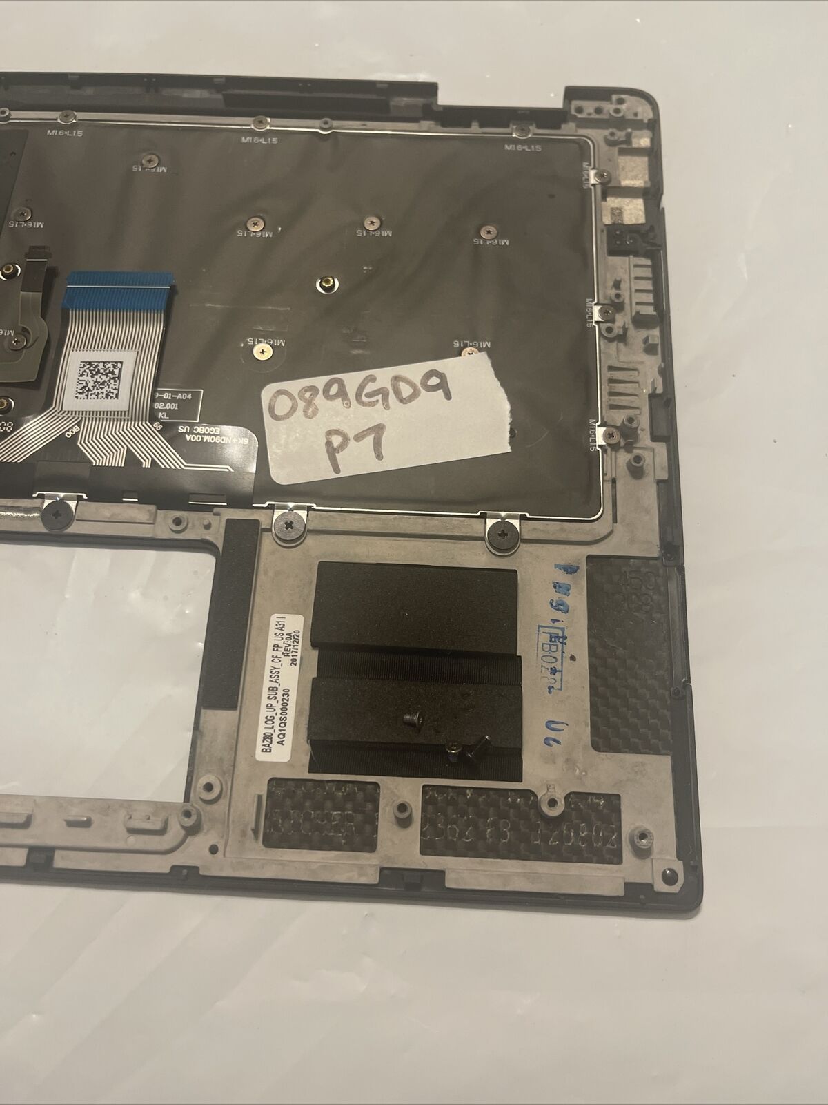 Dell XPS 13 9365 OEM  Keyboard english 089GD9 WPCF9