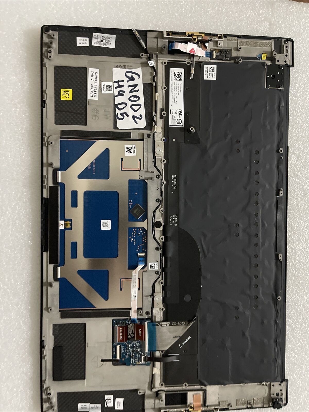 New Dell XPS 9520 9530 Palmrest Touchpad US Backlit US Keyboard CYJV4 GN0D2 H4D5