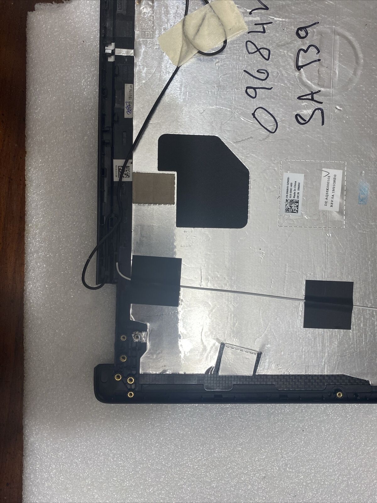 GENUINE DELL PRECISION 7730 17.3" LCD BACK COVER REAR LID 09684V SA B9