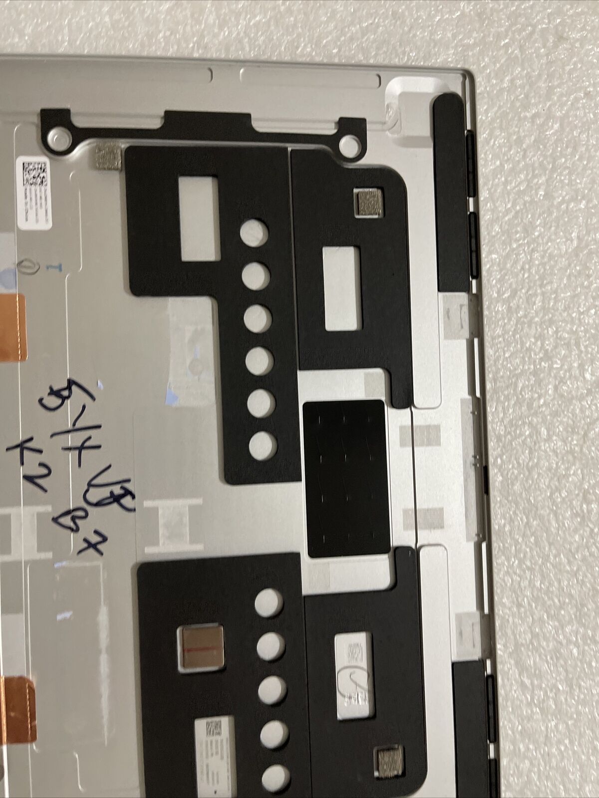 Dell XPS Plus 9320 OLED LCD Back Cover Hinges  Platinum  29WPH 5YXVJ K2 B7