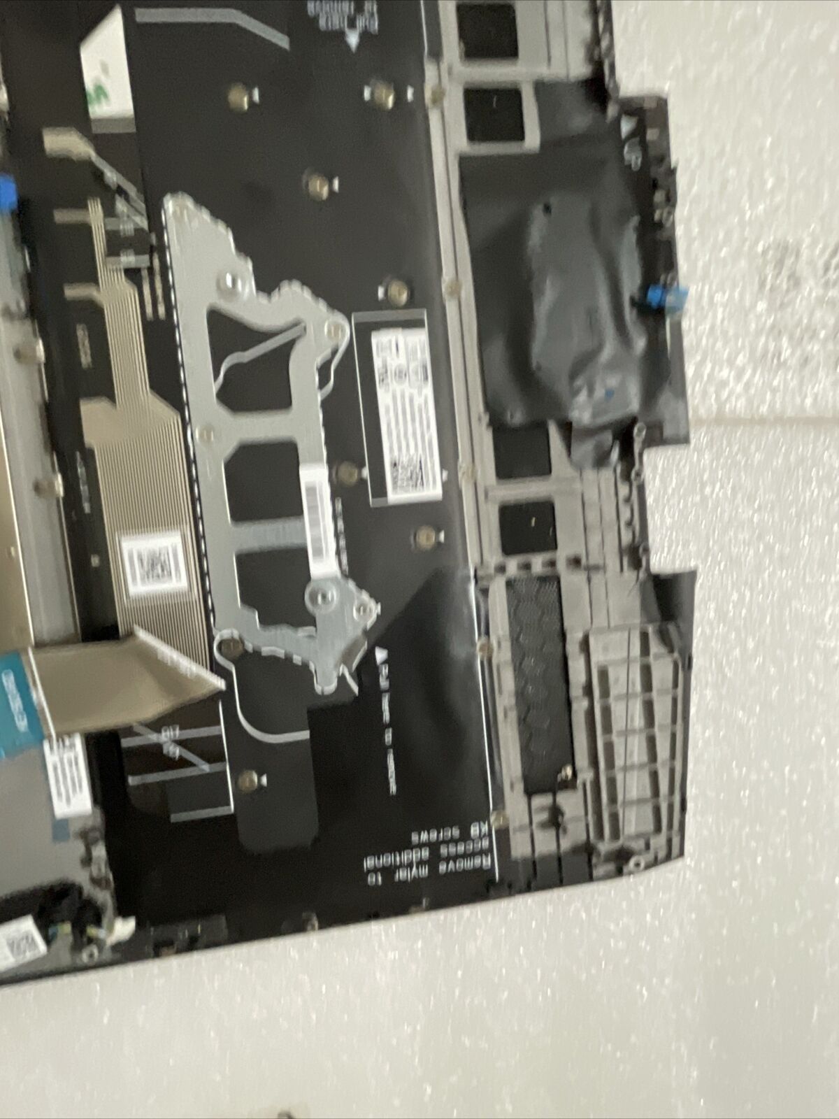 Dell Alienware M15 15.6" Laptop Palmrest Touchpad Keyboard Speakers VNPDJ H2 T1