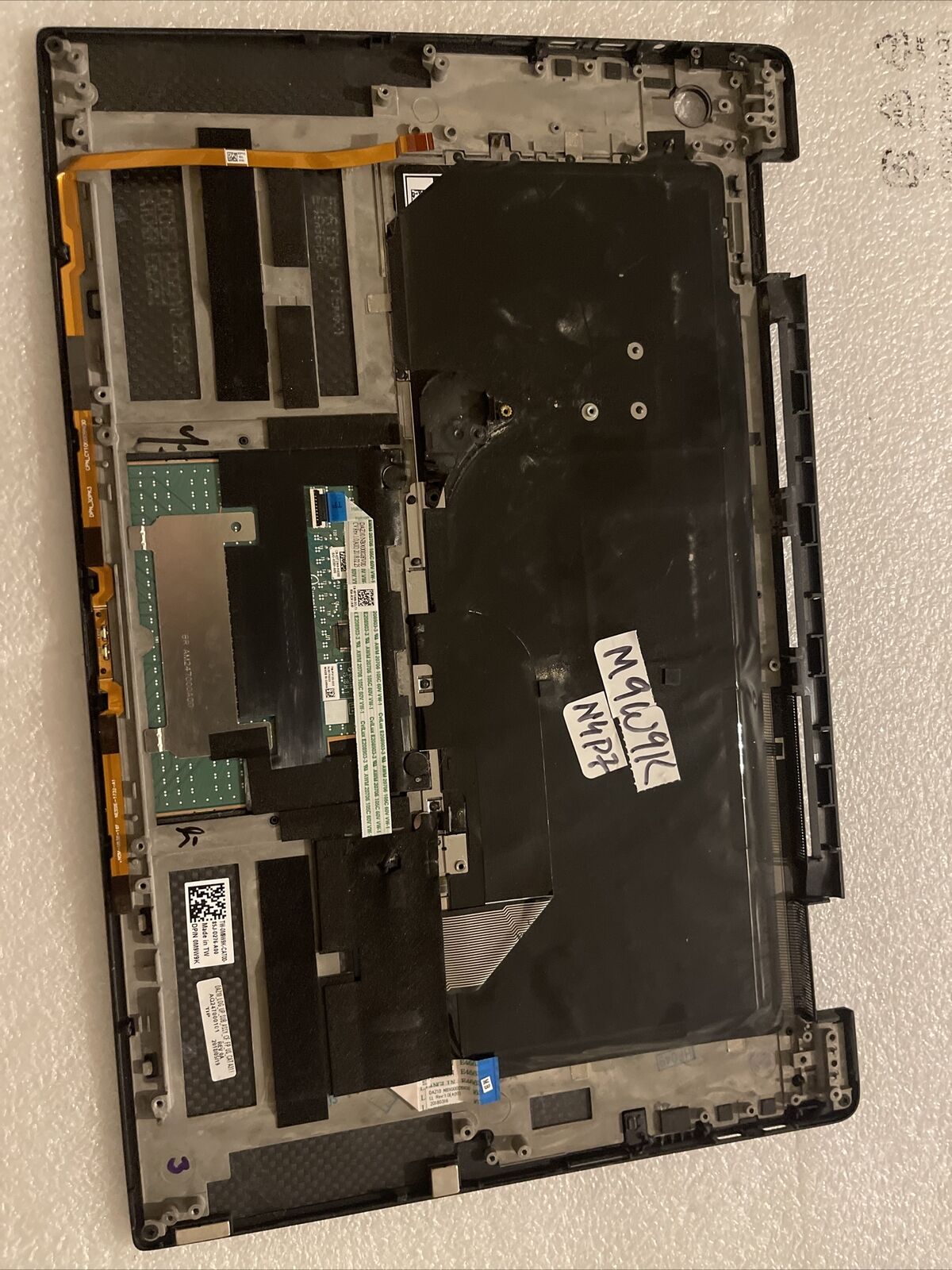 Genuine Dell XPS 9575 Palmrest Touchpad US Backlit Keyboard  M9W9K N4 P7