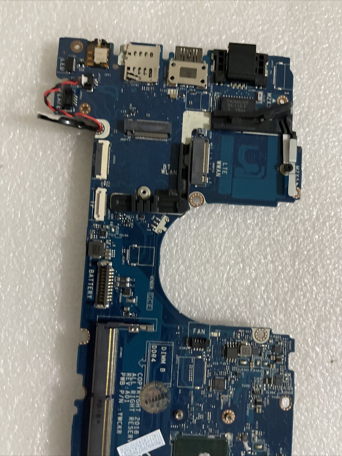 Genuine Dell Latitude 7490 I5-8350U Laptop Motherboard LA-F322P 0KGYDF KGYDF B7