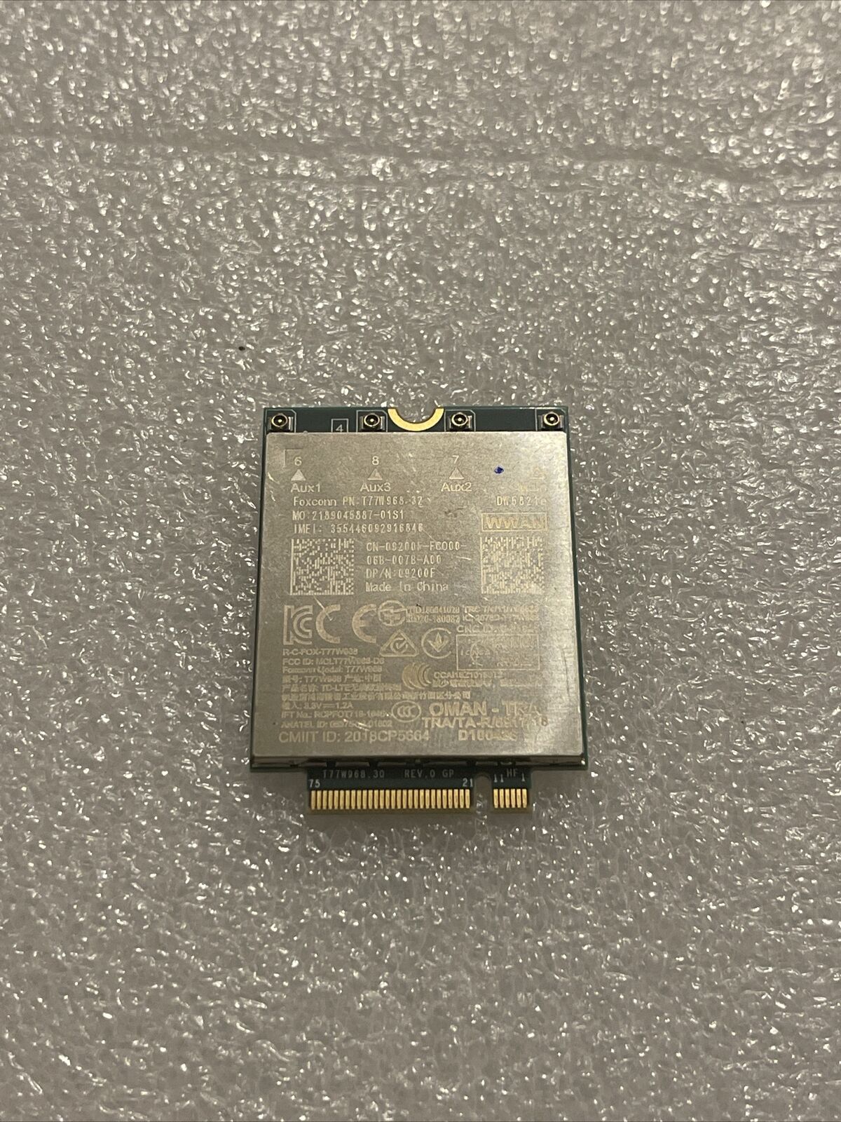 Dell Latitude 5420 5424 7424 Snapdragon X20 4G LTE Wireless Card DW5821e 9200F A