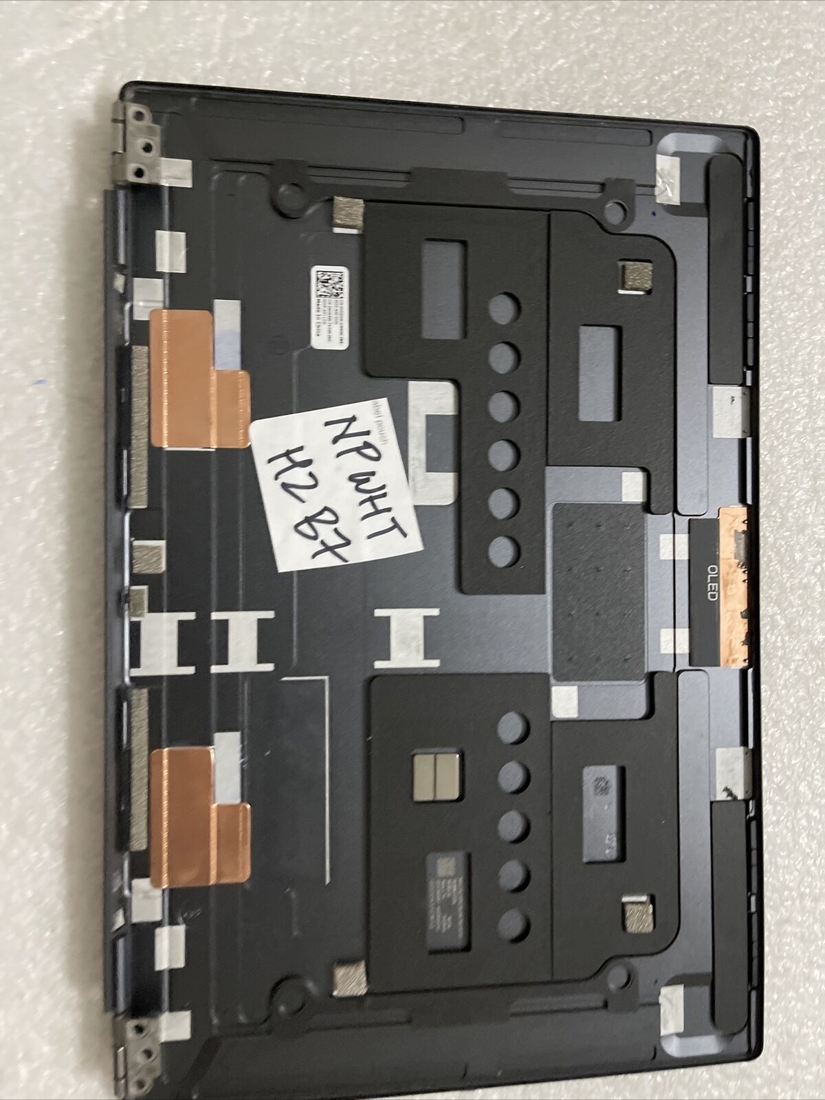 DELL XPS 13 PLUS 9320 LAPTOP 13.4" LCD SCREEN REAR BACK COVER  GRAY NPWHT H2 B7