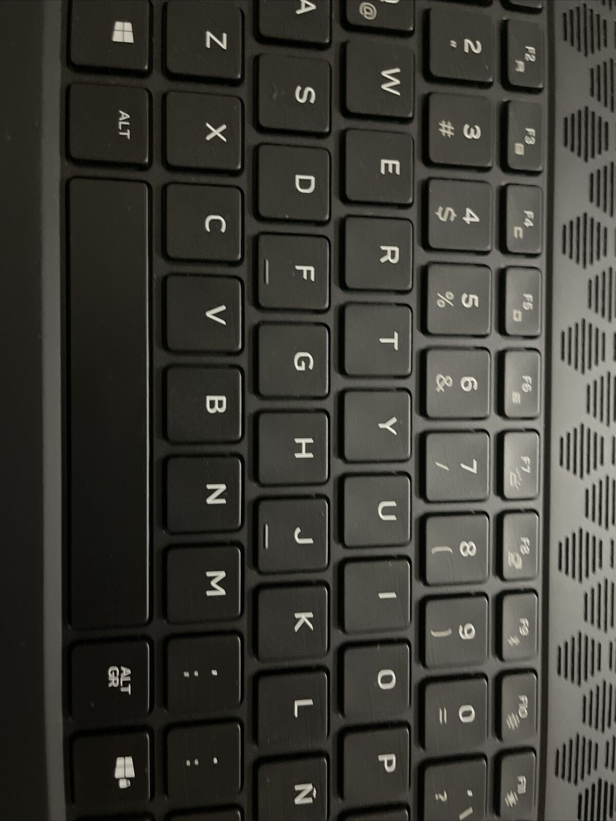 New Dell Alienware X15 R1 R2 Laptop Palmrest Spanish Backlit Keyboard DP6J2 SLP6