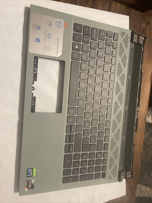 Dell G15 RYZEN Ed 15.6" Laptop Palmrest SPANISH BCL Keyboard 4R6Y3 04R6Y3 T1 h2