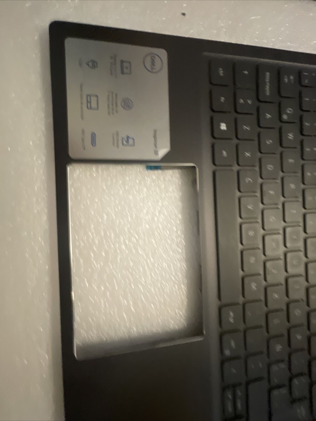 Dell Inspiron 15Pro 5510 5515 Palmrest Backlit Spanish Keyboard 039PRJ H1 D1