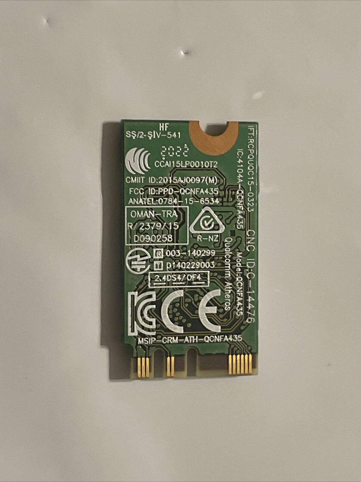 Oem Dell XPS 8940 8930 / G5 5000 5090 WIFI Bluetooth Wireless Card V91GK 0V91GK