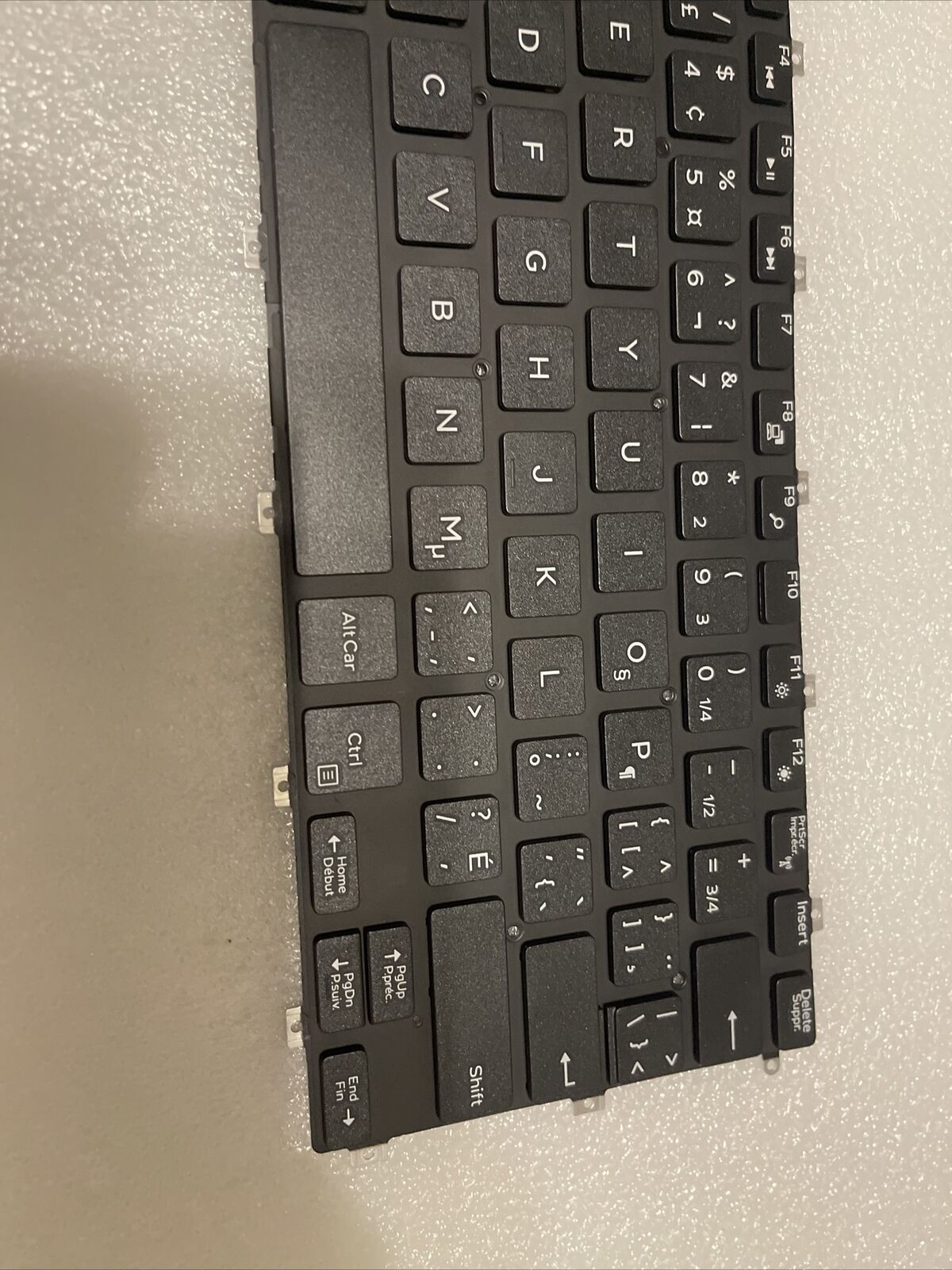 New OEM Dell Non-Backlit Laptop Keyboard French-English VCF69 0VCF69 B1
